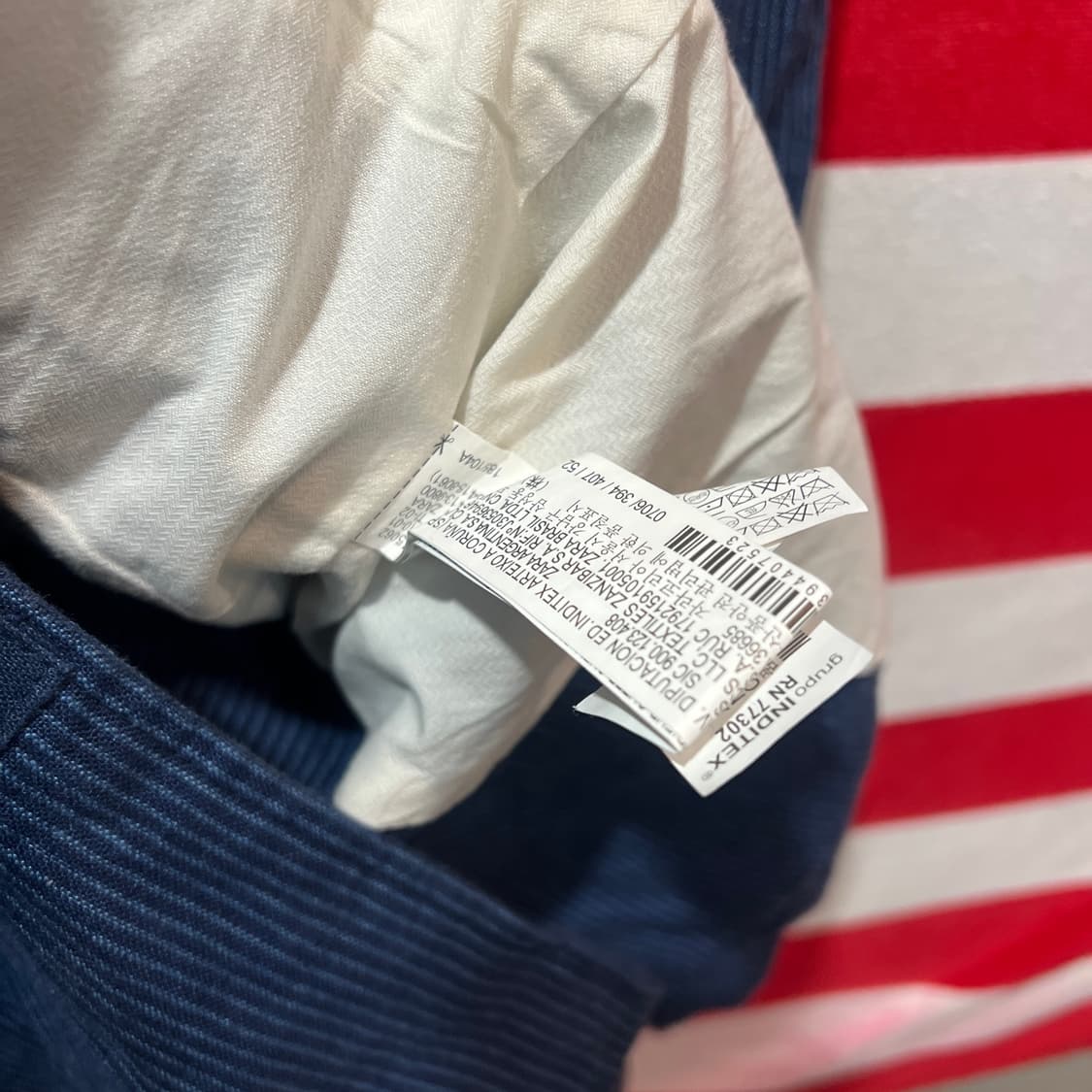 자라 차이나 카라 린넨자켓 상품이미지5