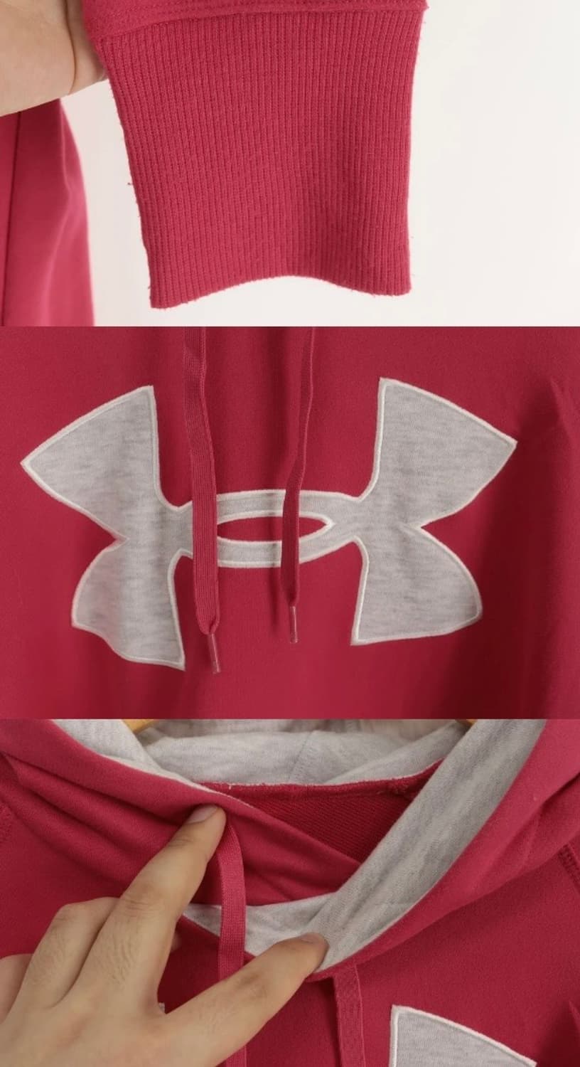 언더아머 폴리 스판 후드 티셔츠 상품이미지2