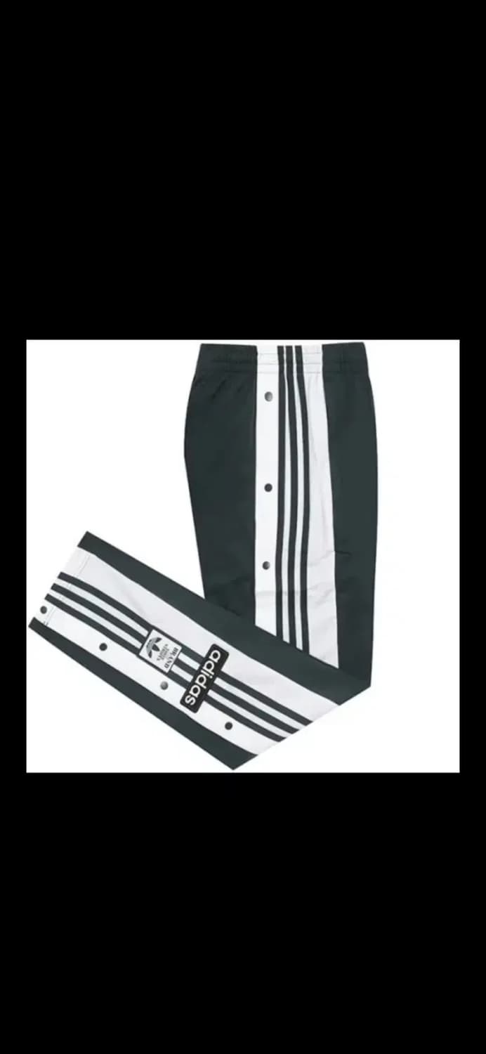 아디다스 아디브레이크 카키 트랙팬츠 와이드 빈티지 파이어버드 y2k 상품이미지1