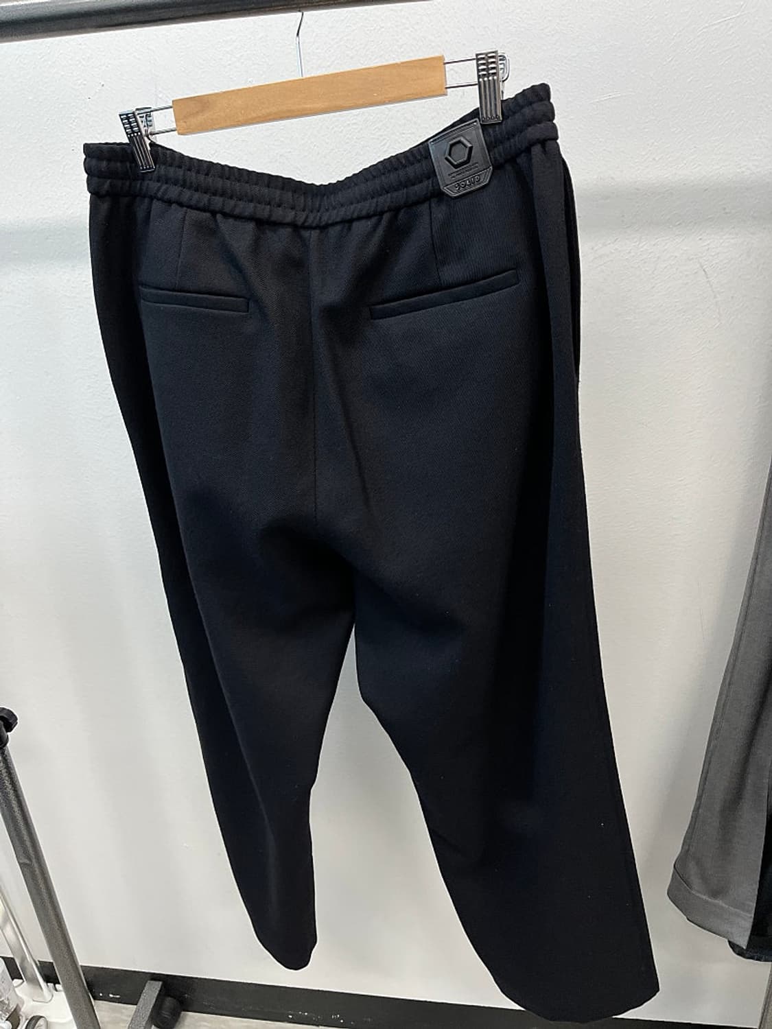 34-36) 솔리드옴므 밴딩 와이드 슬랙스  상품이미지2