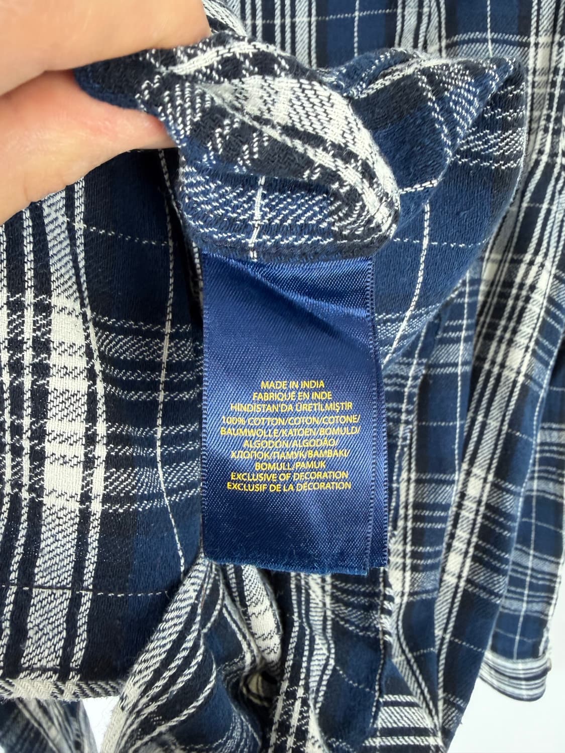 a102) 폴로랄프로렌 체크셔츠 상품이미지5