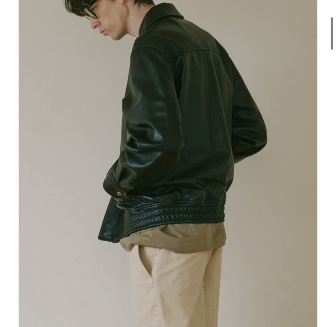 스티븐알란 레더자켓 상품이미지7