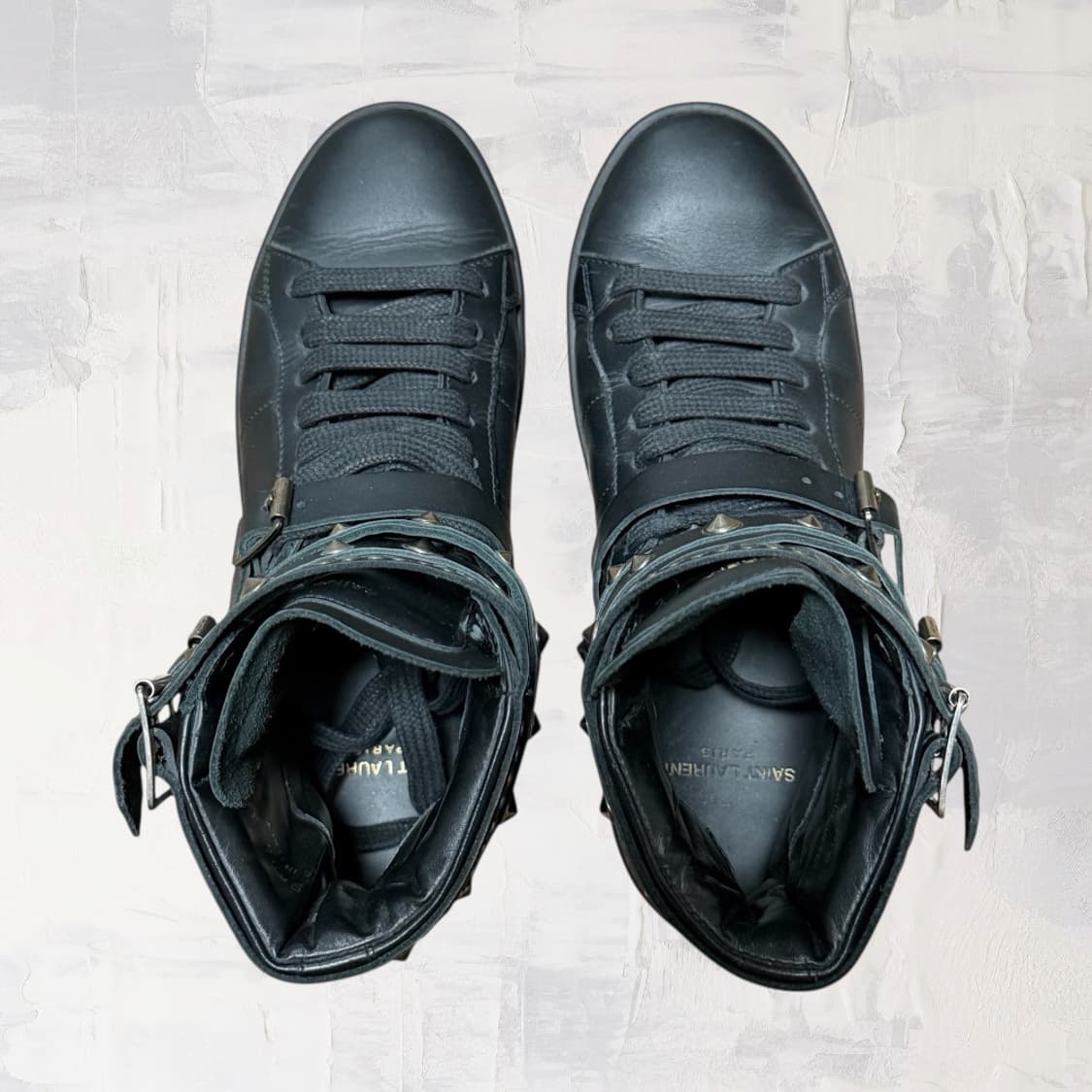 생로랑 에디슬리먼 14FW sl/16h 하이탑 스니커즈 35.5 상품이미지3