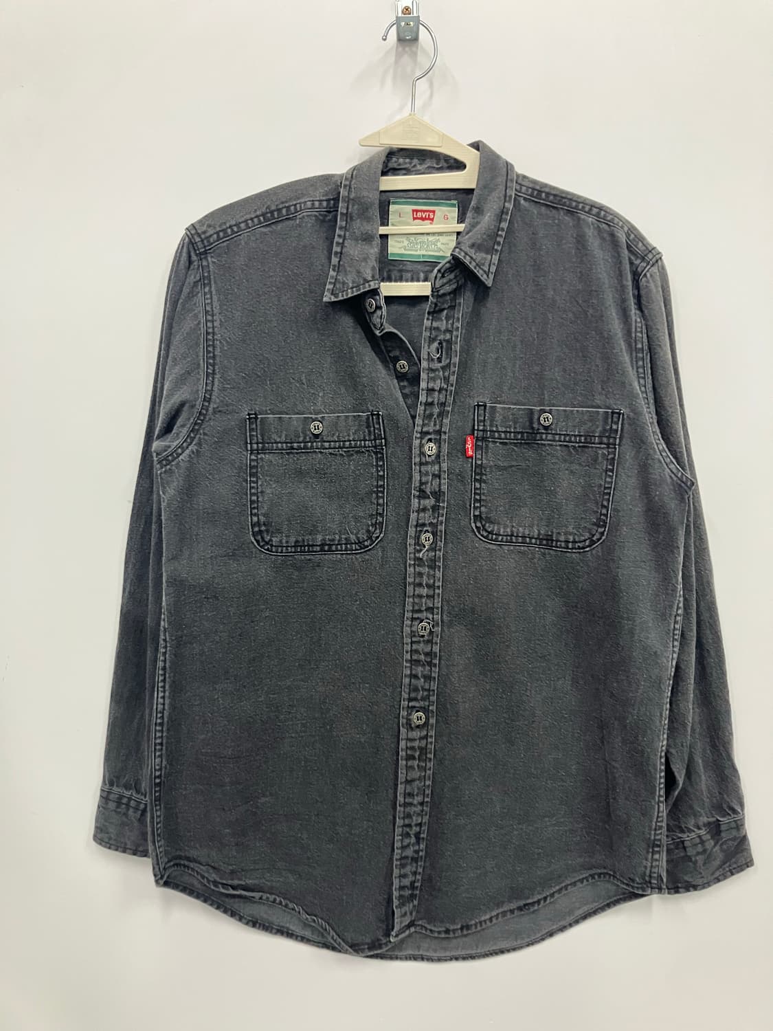 리바이스  흑 청자켓 상품이미지1