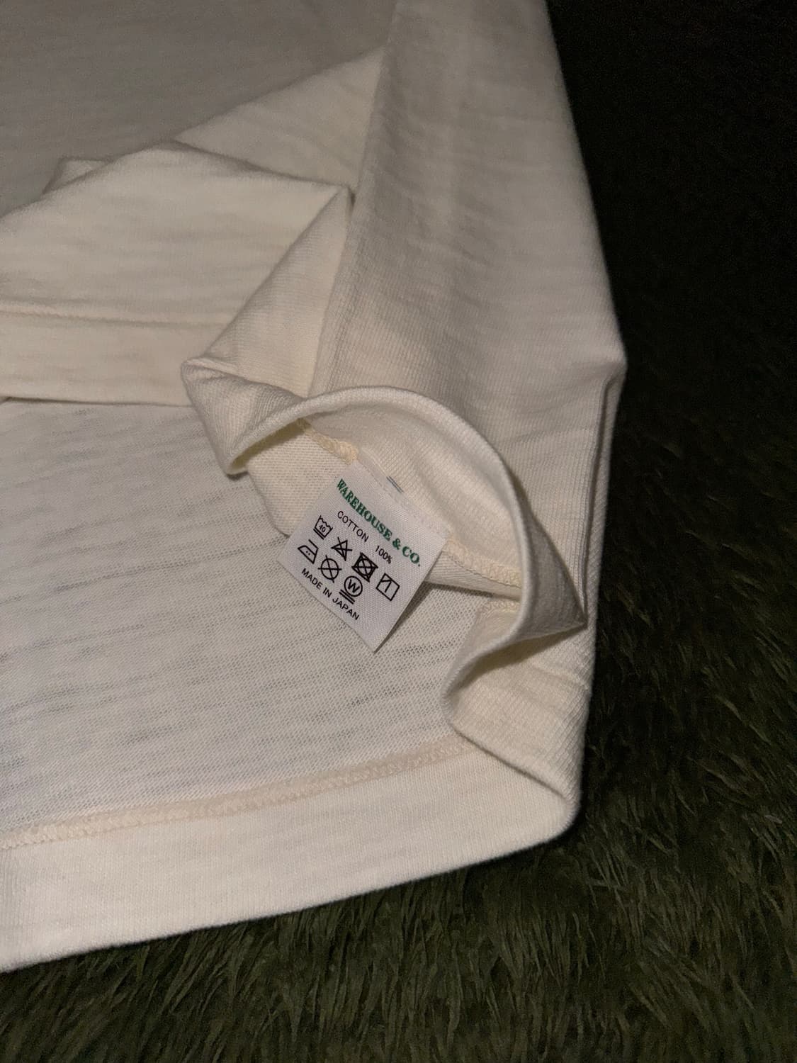 [XL] 웨어하우스 Lot 4059 CLARKSVILLE 링거티 크림 상품이미지7