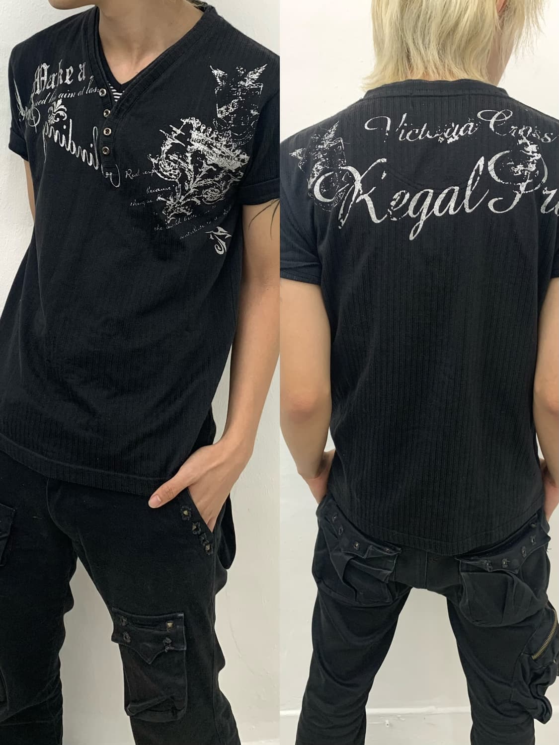  punk detail t-shirt  상품이미지1
