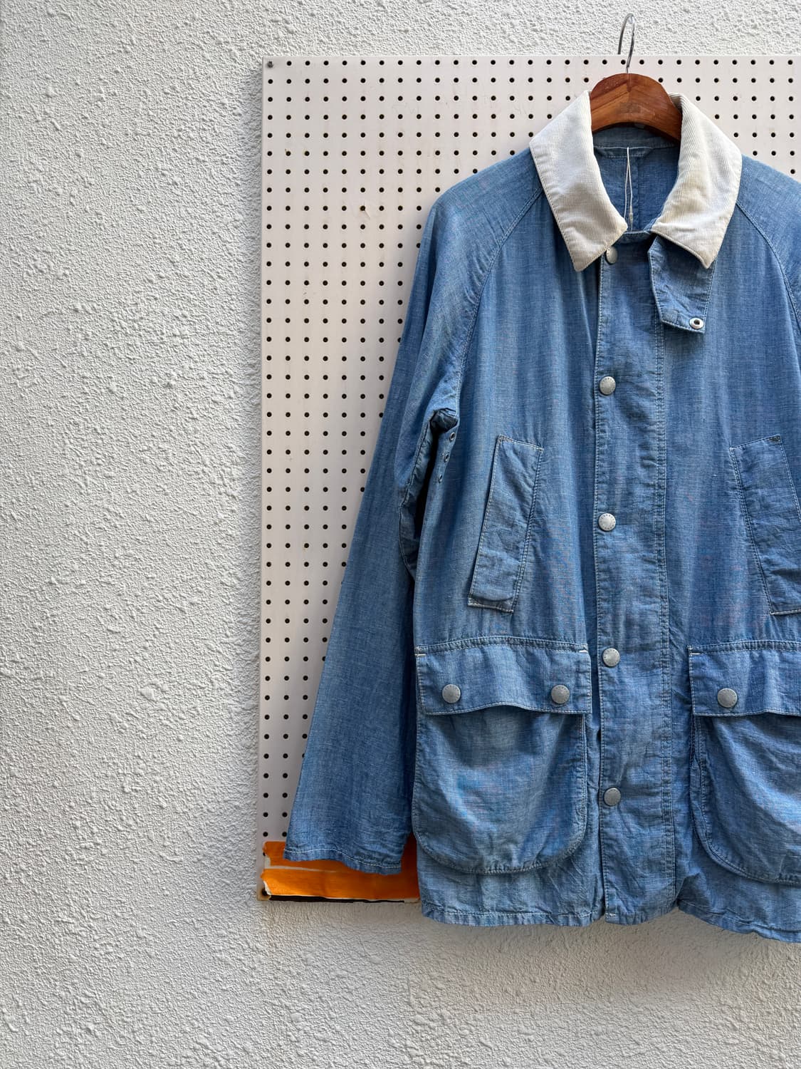 BARBOUR BEDALE CHAMBRAY 바버 비데일 샴브레이자켓 상품이미지3