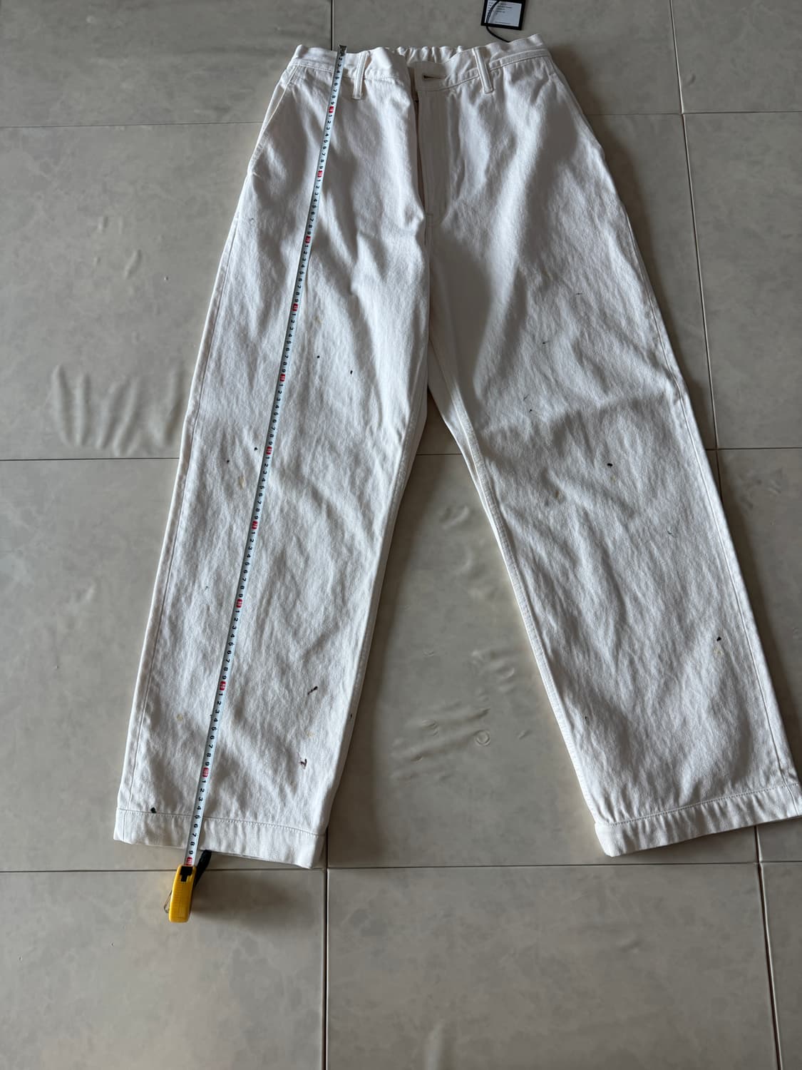 24fw Denim Wide Trousers - Ivory 3사이즈 상품이미지2