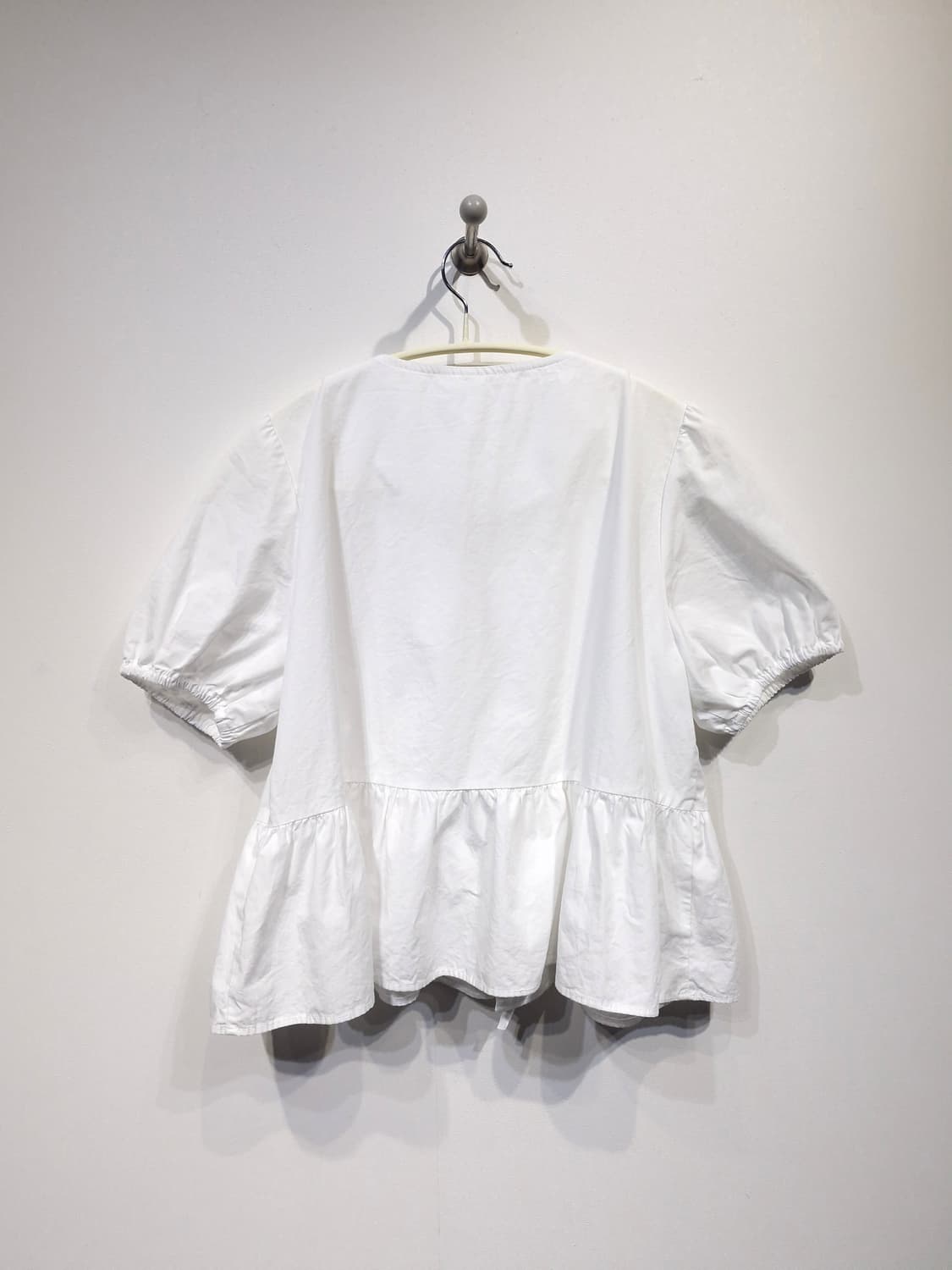 틸아이다이(TILLIDIE)프론트 리본 포인트 블라우스 상품이미지5