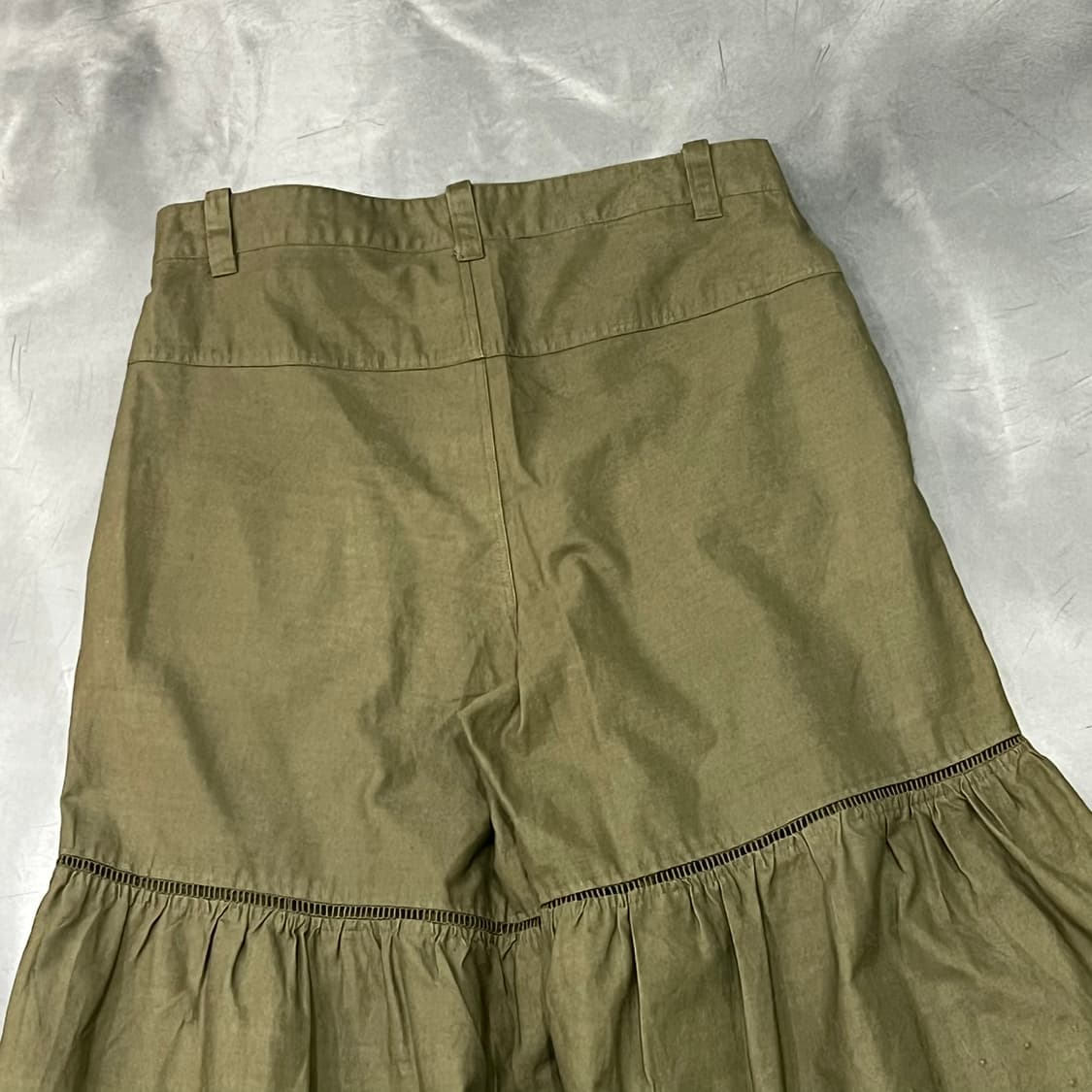  빈티지 자수 펀칭 스커트 팬츠 y15845 상품이미지5