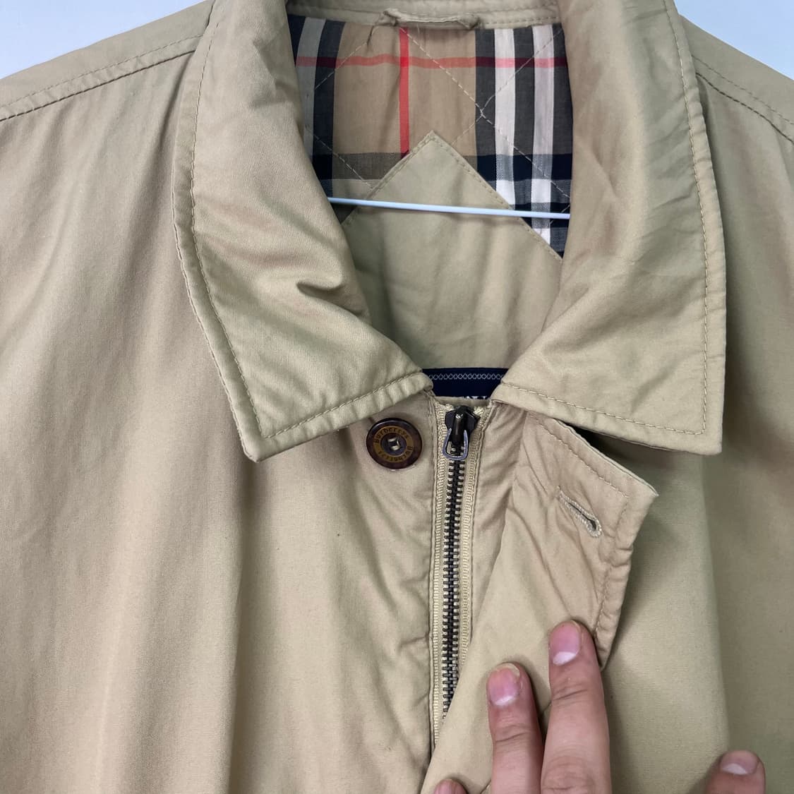 100 버버리 사파리 누빔 코트 자켓 상품이미지3