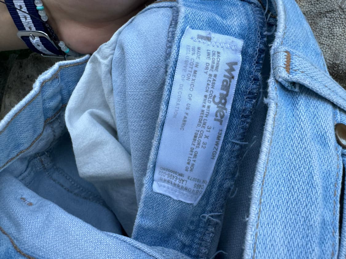 90s 랭글러 wrangler 빈티지 연청 데님 팬츠 31 상품이미지7