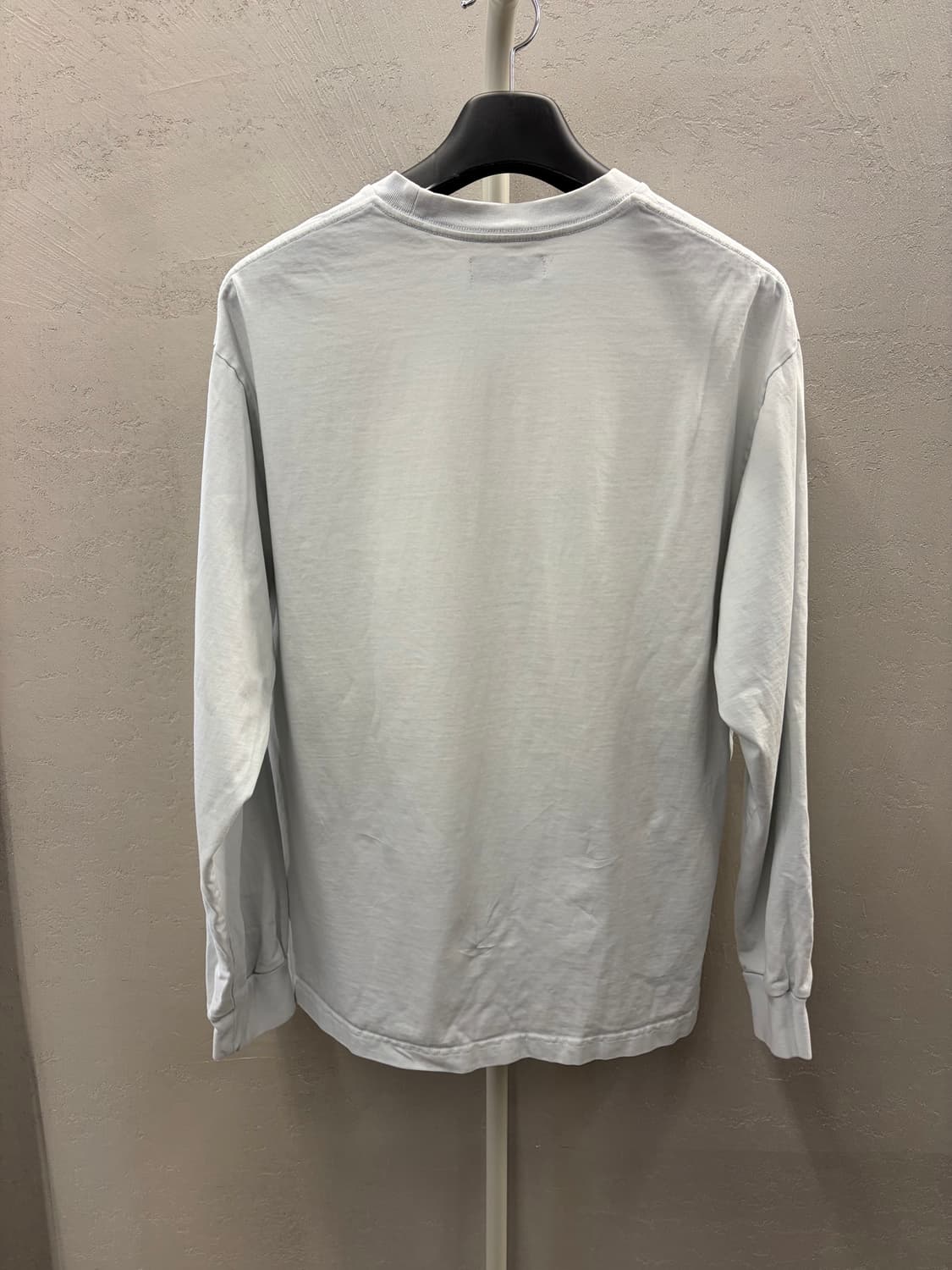 999HUMANITY 베이지 로고 긴팔 티셔츠 M 상품이미지6