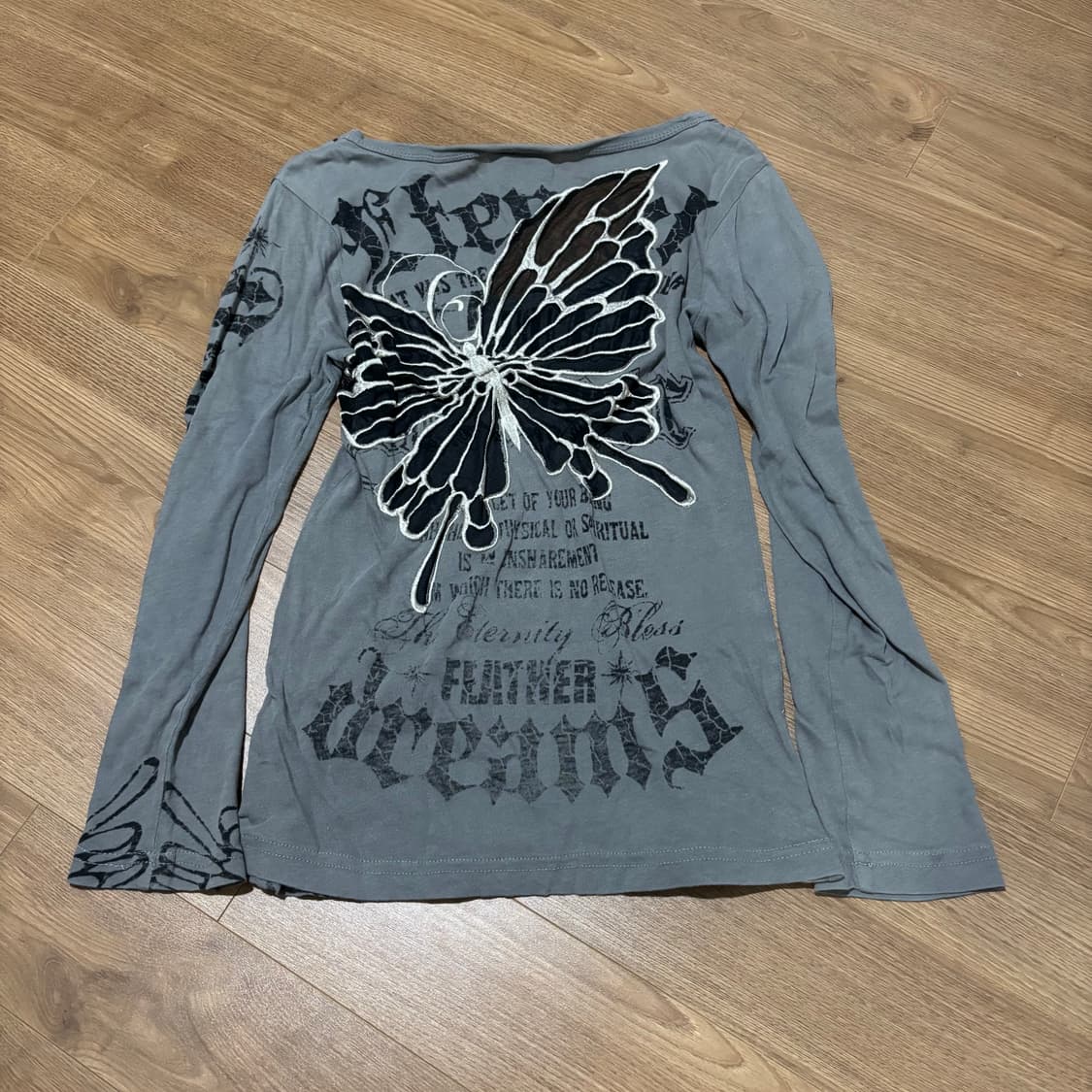 “Glitz” 00’s Design butterfly Sleeve 상품이미지7