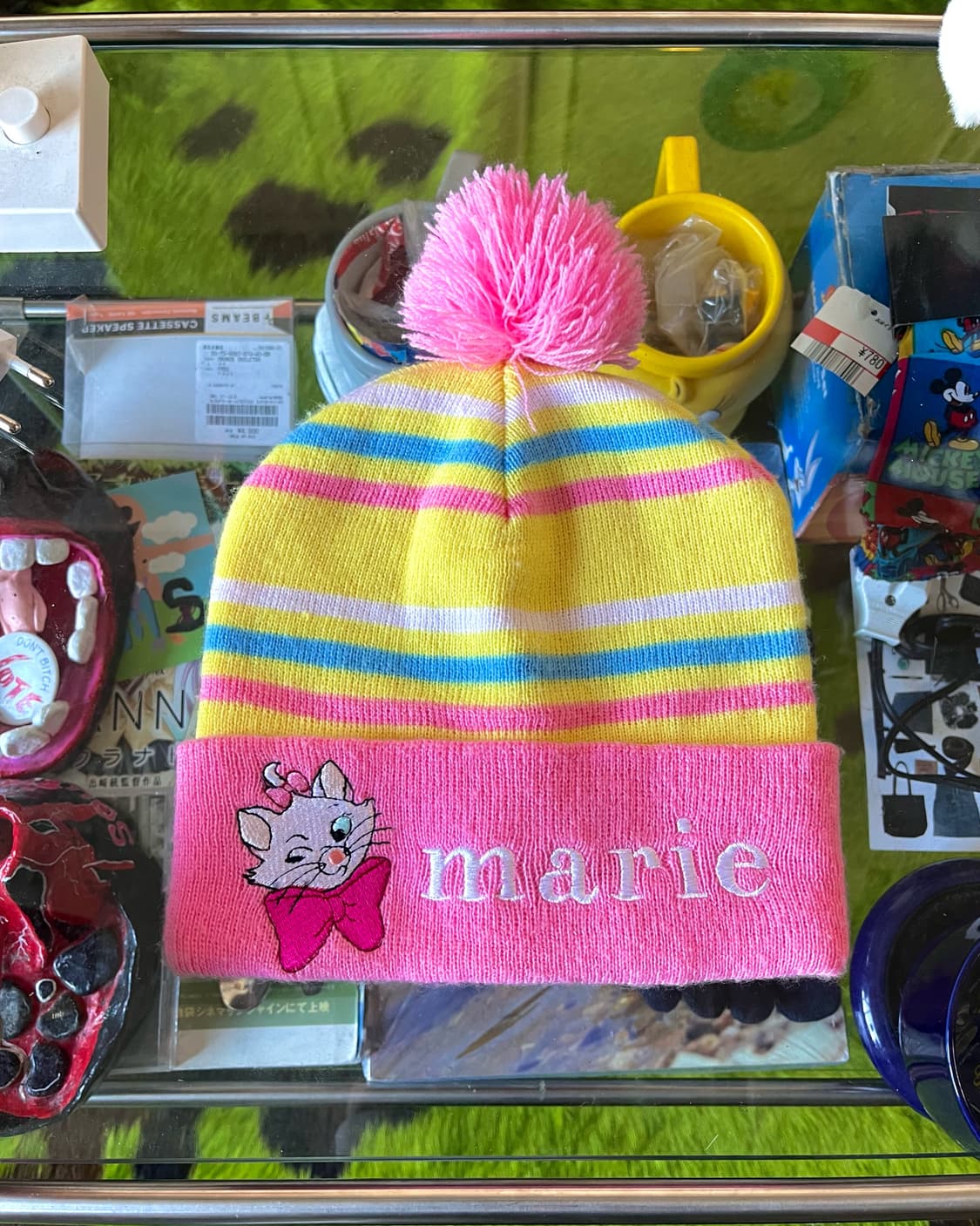 Old DISNEY Japan Marie Knit Beanie 상품이미지3