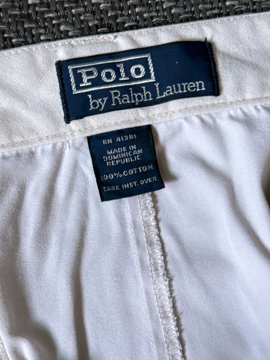 (34) 90s 폴로 랄프로렌 더블 플리츠 치노 팬츠 상품이미지4