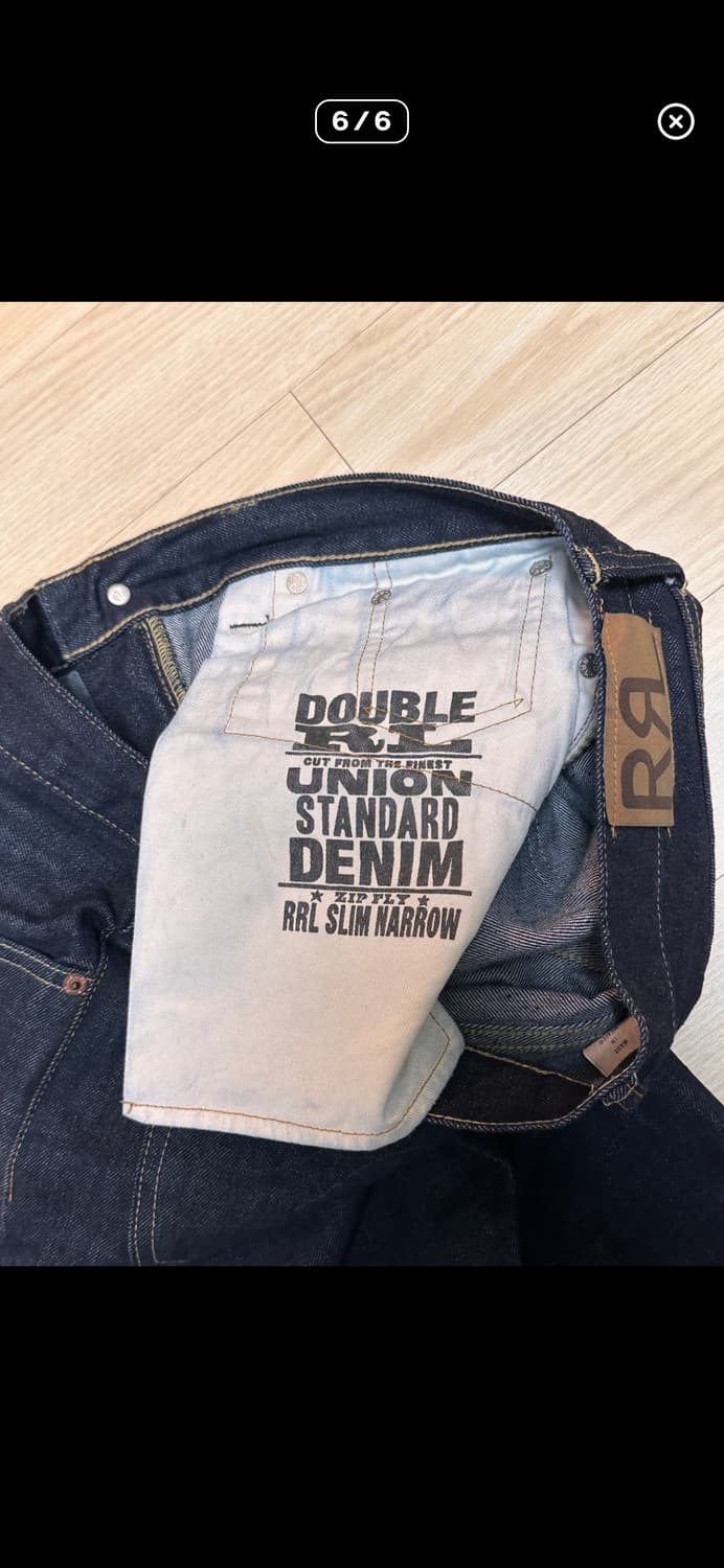 RRL 슬림 내로우 30x30 상품이미지5