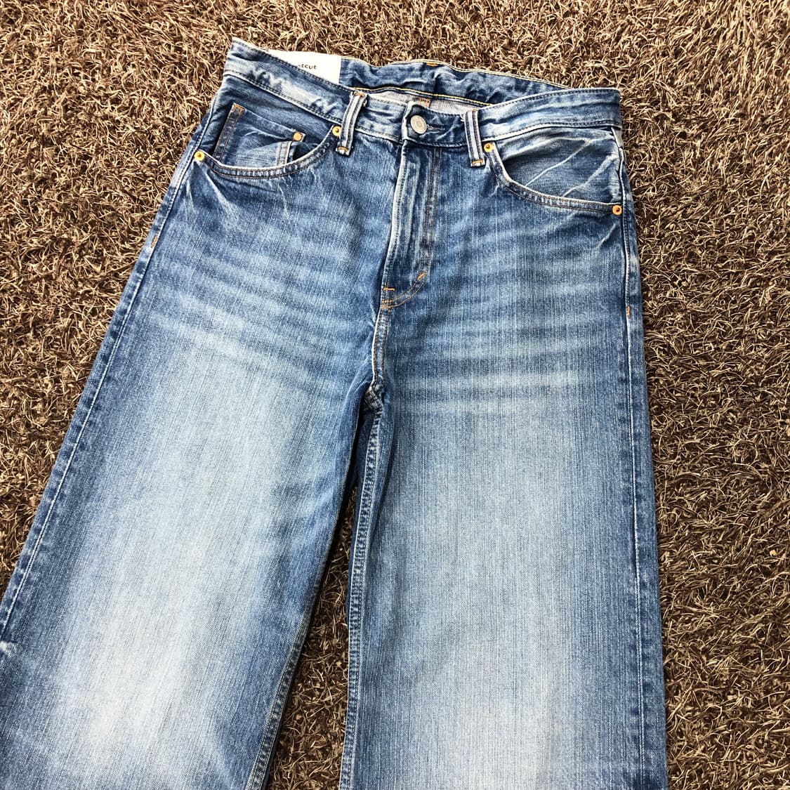 H&M 부츠컷 워싱 데님 팬츠 상품이미지2