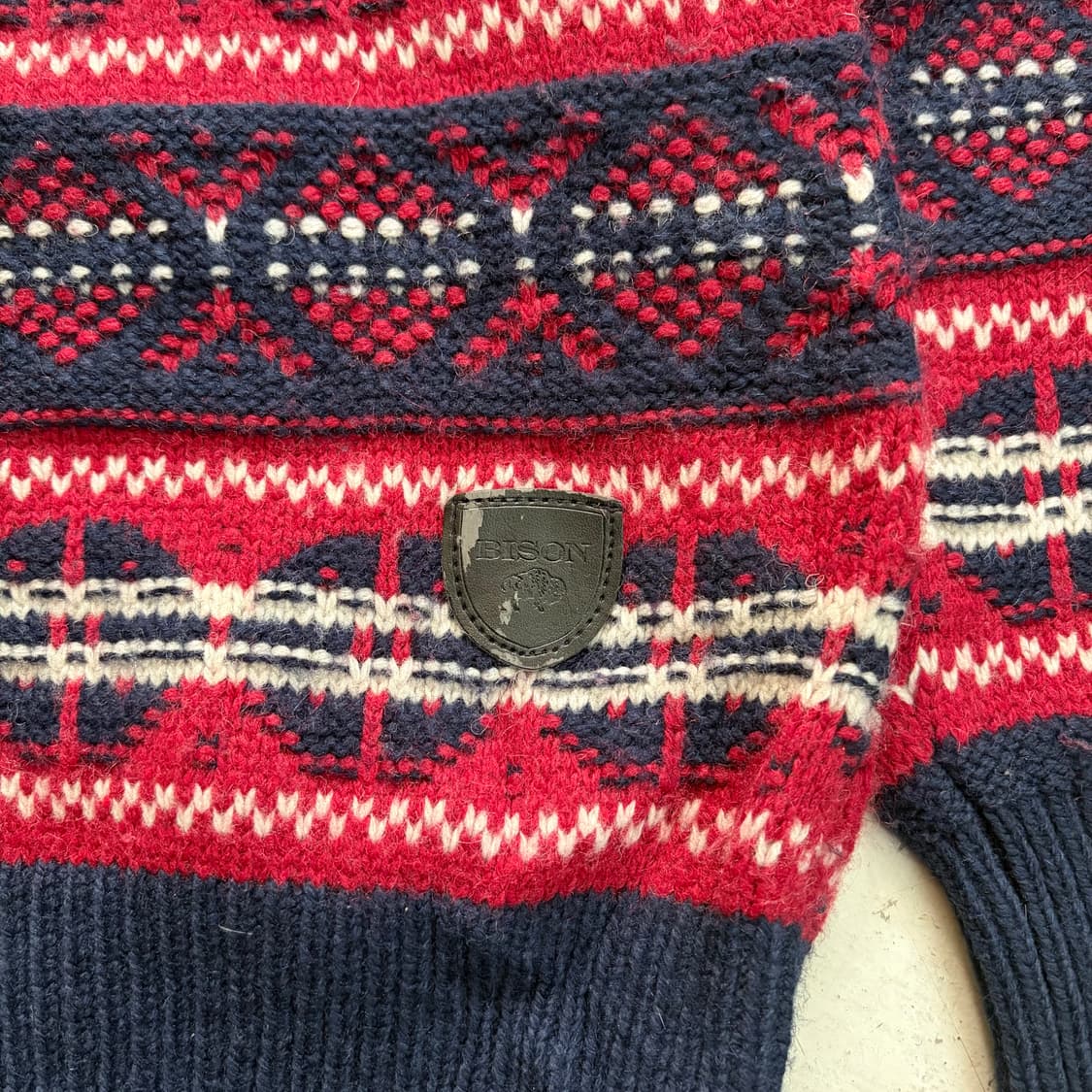 Bison 빈티지 스웨터 니트 XL 상품이미지6