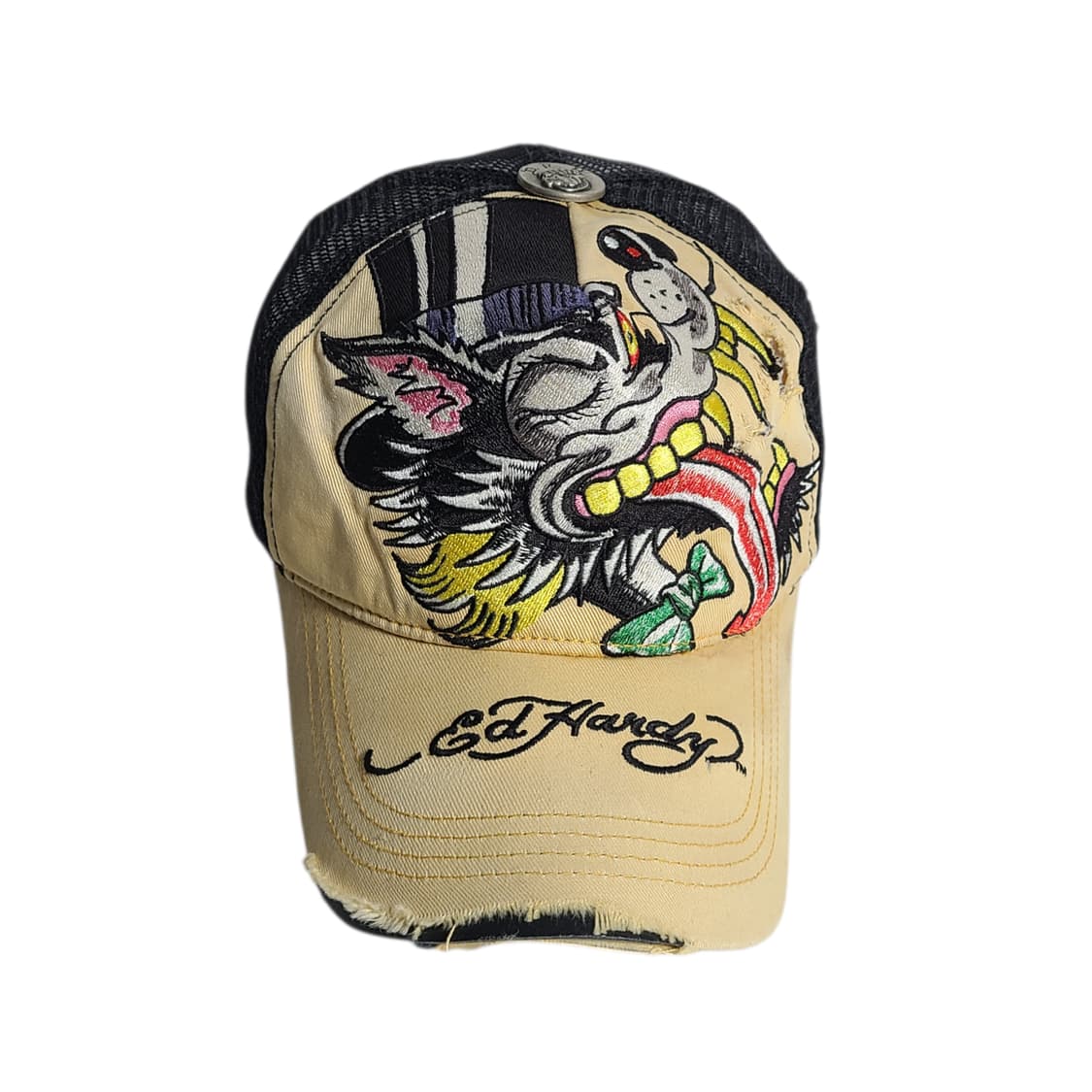 EDHARDY) 에드하디 올드스쿨 젠틀맨 울프 매쉬캡
 상품이미지1