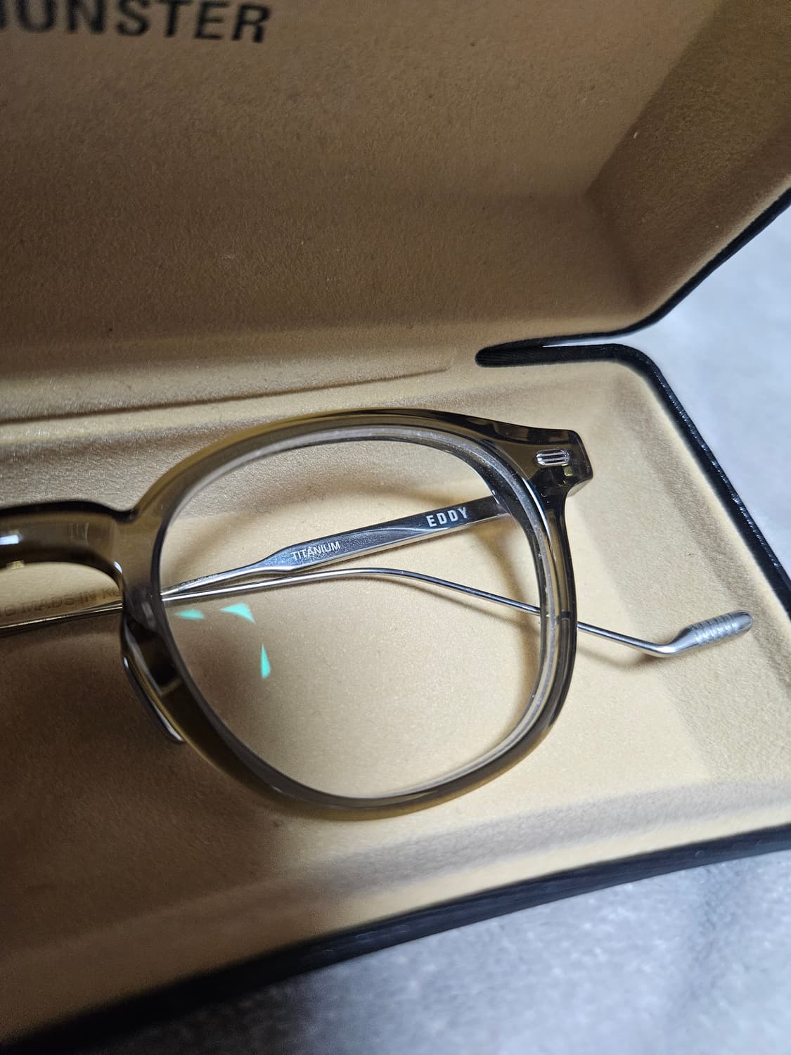 젠틀몬스터 에디01 카키(브라운) 45사이즈 상품이미지4