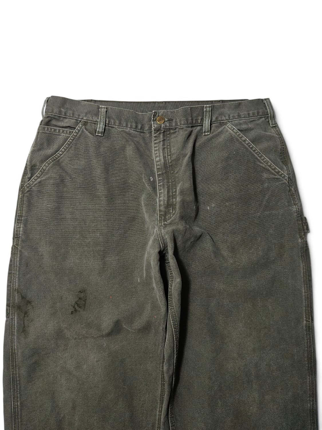 칼하트 싱글니 카펜터 워크팬츠 모스그린 38 상품이미지3