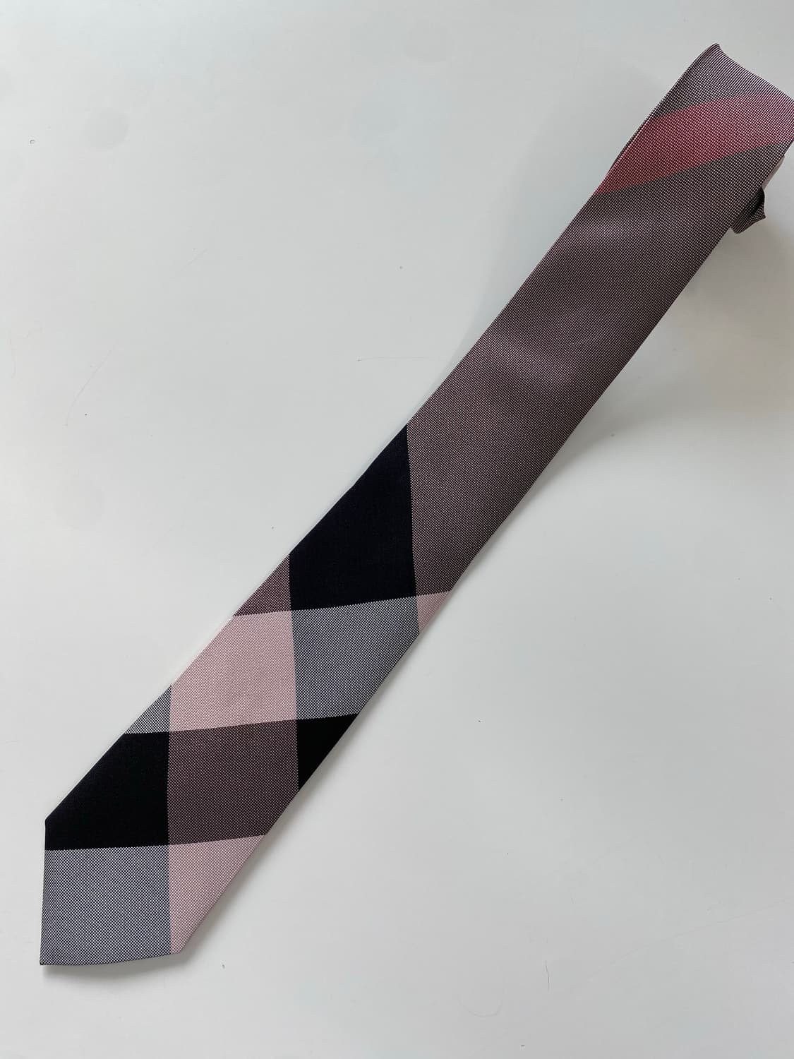 버버리 신형라벨 넥타이 정품 명품 (Burberrys) 7.1cm 상품이미지4