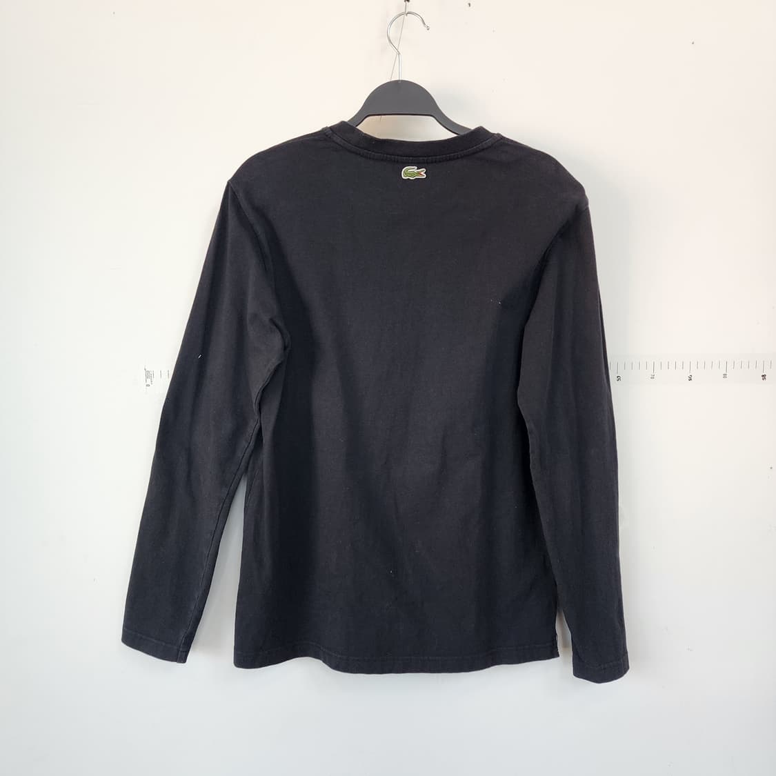 라코스테 블랙 긴팔 티셔츠 상품이미지3