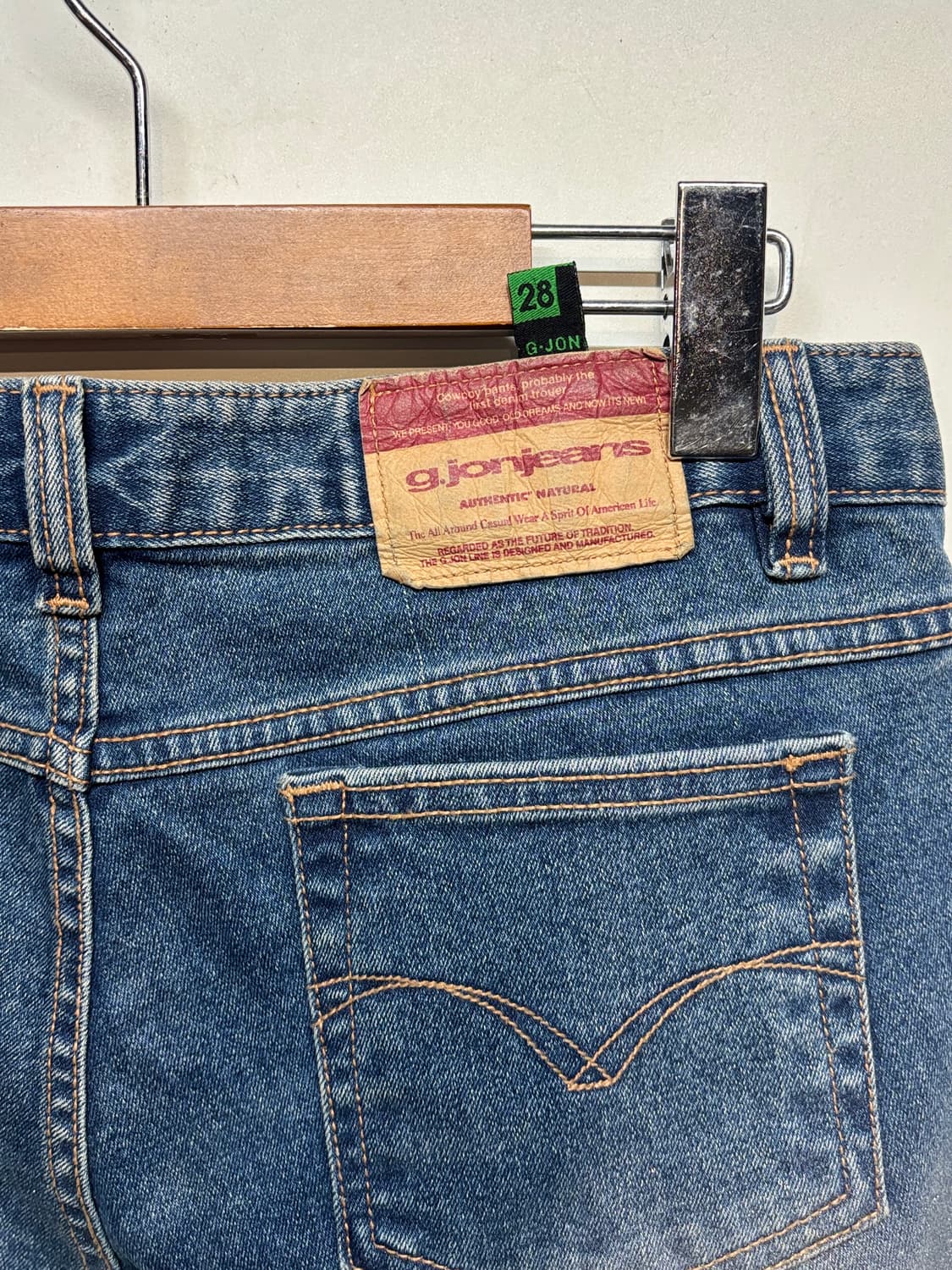 GJON 부츠컷 데님 팬츠 상품이미지4