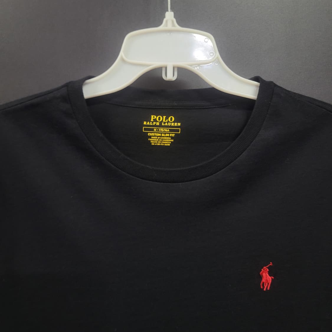 Ralph Lauren 자수로고 블랙 셔츠 상품이미지2