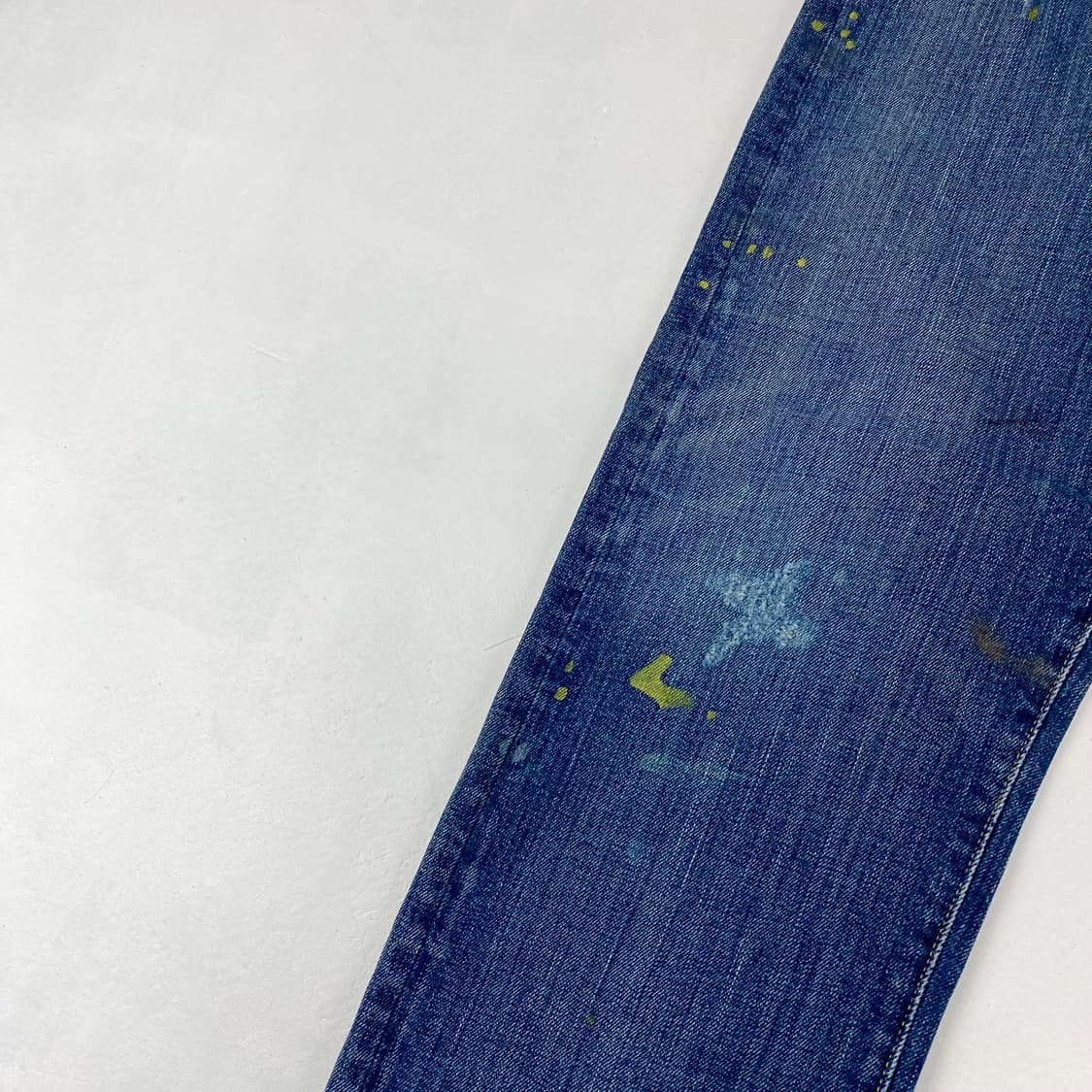 폴로 바릭 페인트 스플래터 디테일 데님 진 (34) 상품이미지5