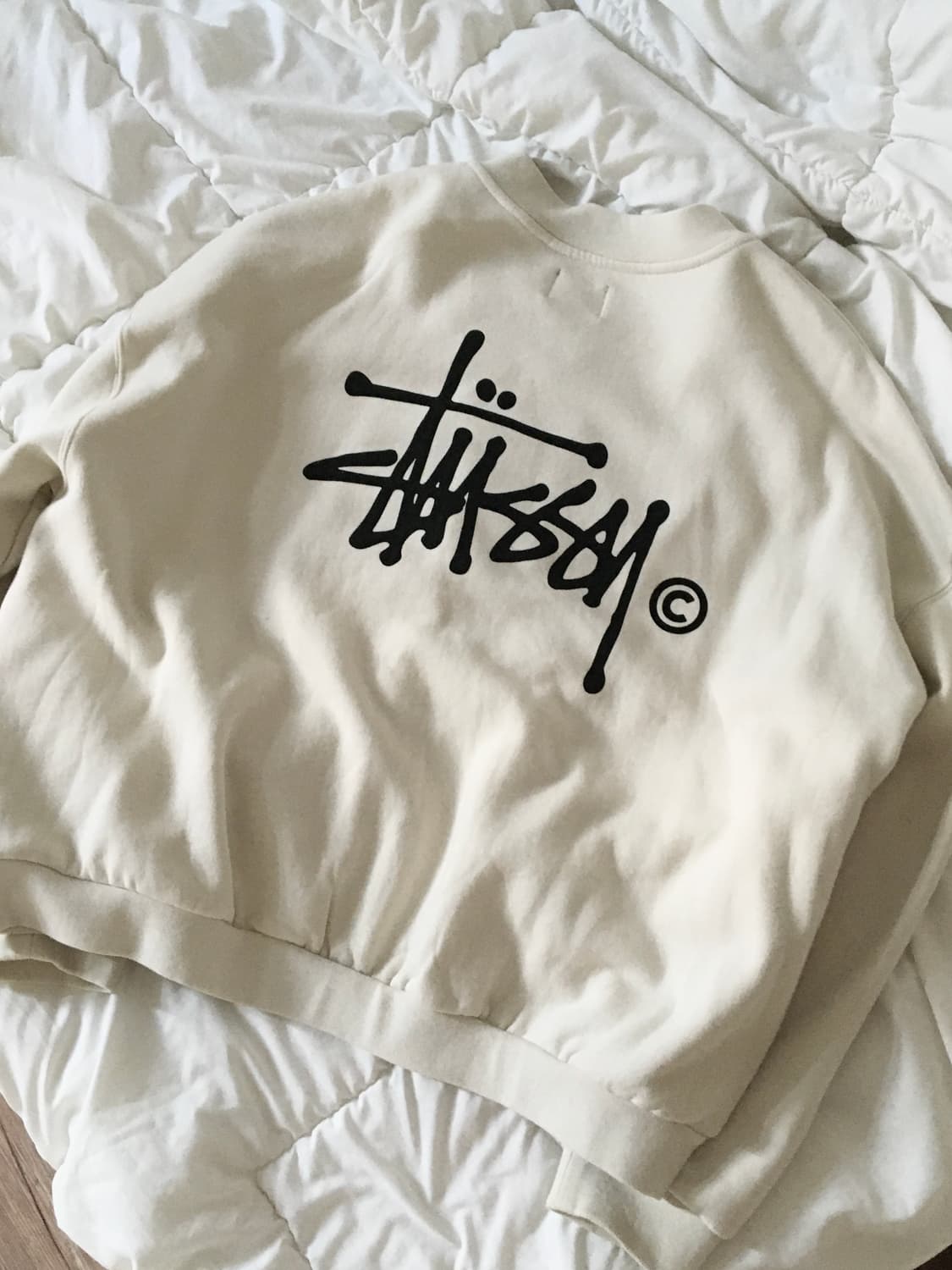 stussy craffiti sweatshirt / 스투시 기모 집업  상품이미지4