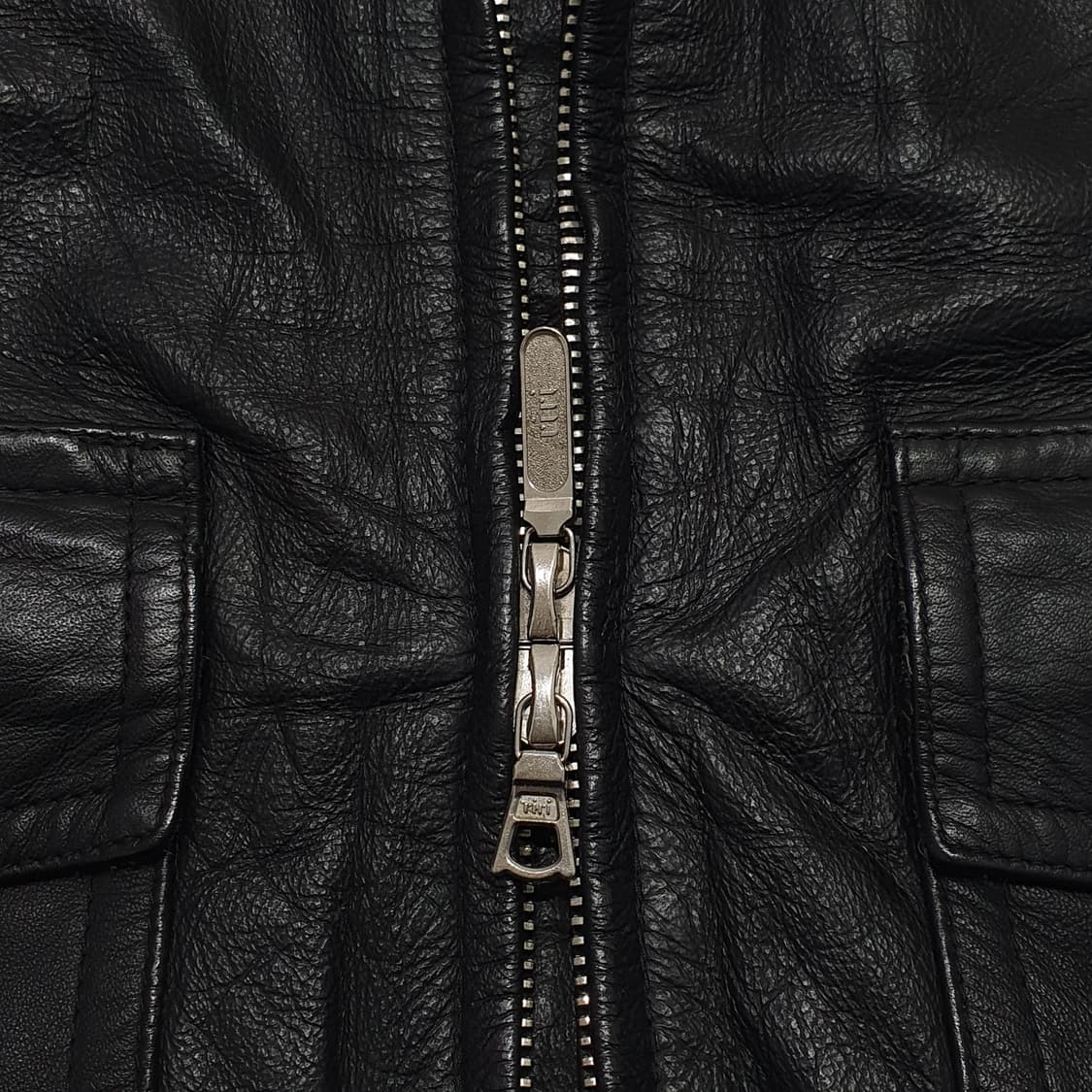 빈티지 90s polizei 독일 경찰 가죽자켓 105-110 상품이미지6