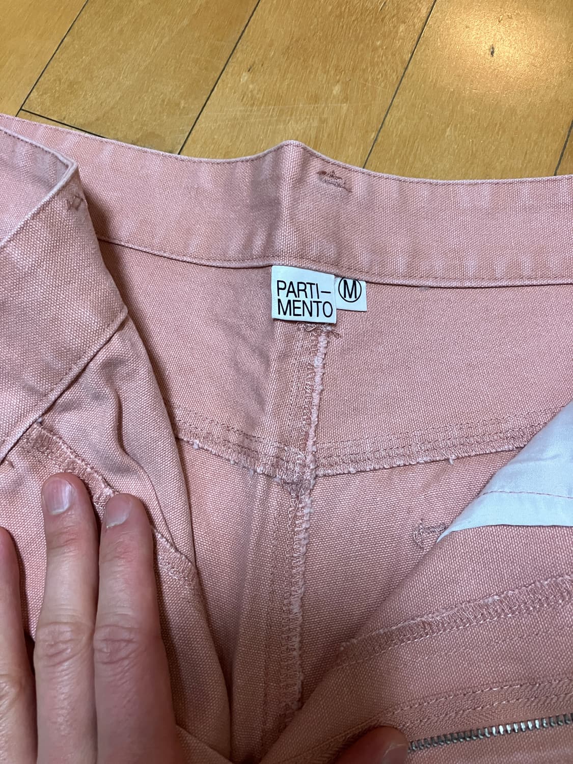 파르티멘토 스톤 워싱 치노 팬츠 _ FADED PINK (M) 상품이미지3