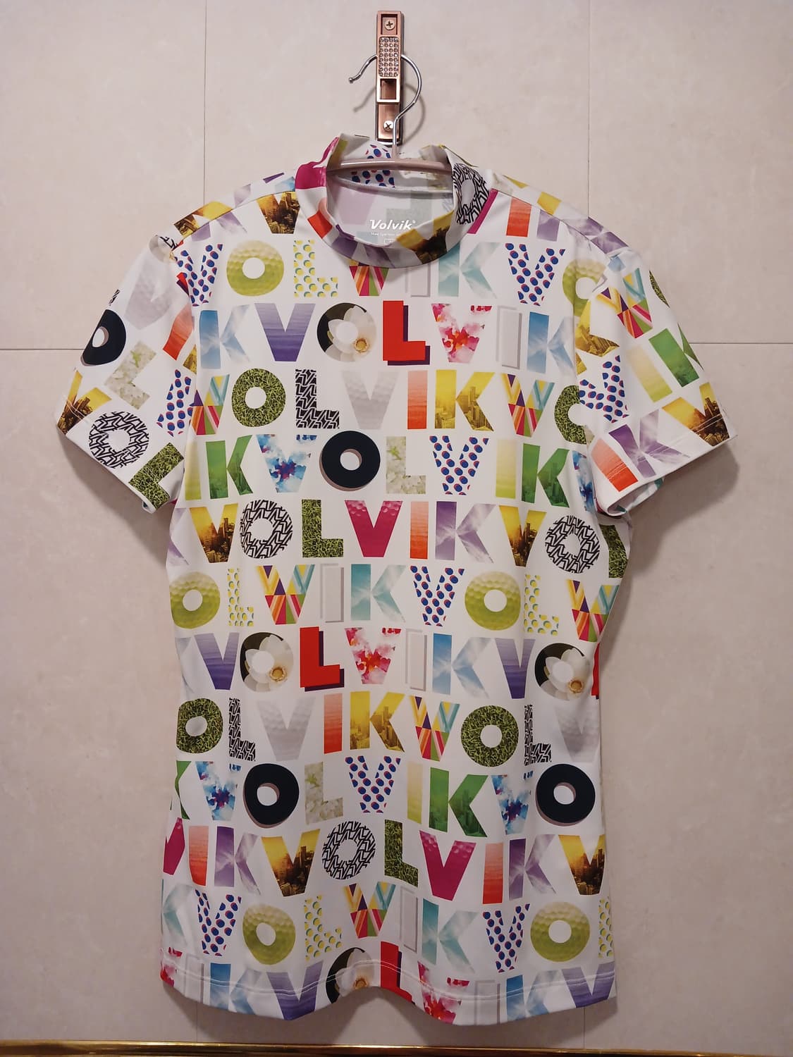 볼빅 정품 여성 반팔 반목티 90 사이즈 상품이미지1