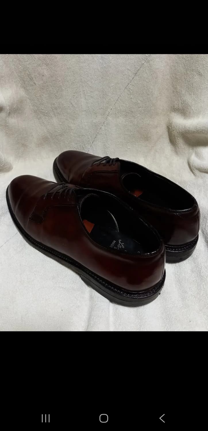 [판매] Hanover cordovan 하노버 쉘코도반 플레인토 9.5c 상품이미지4