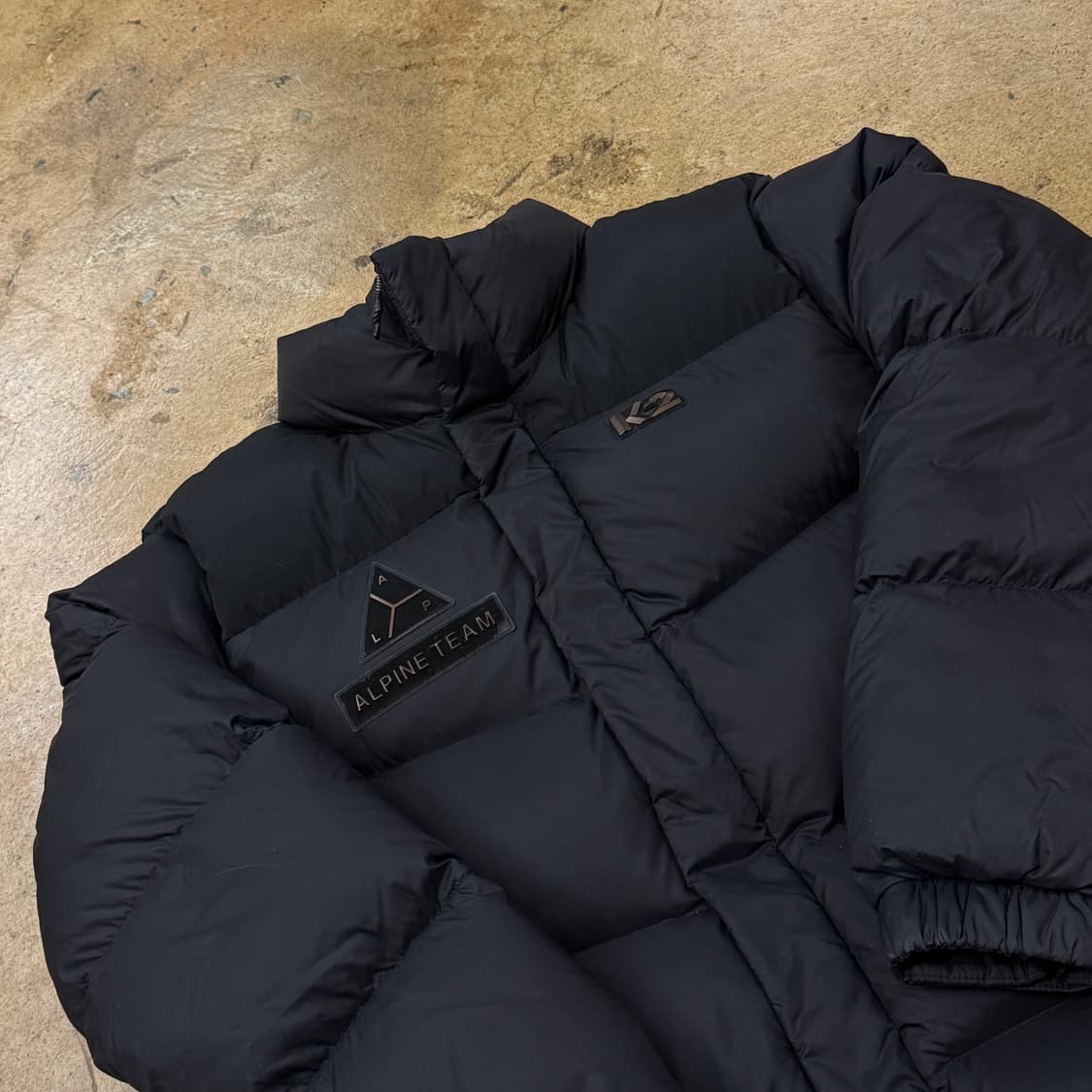 [정품/105] K2 알파인팀 블랙 패딩 점퍼 b19 상품이미지1