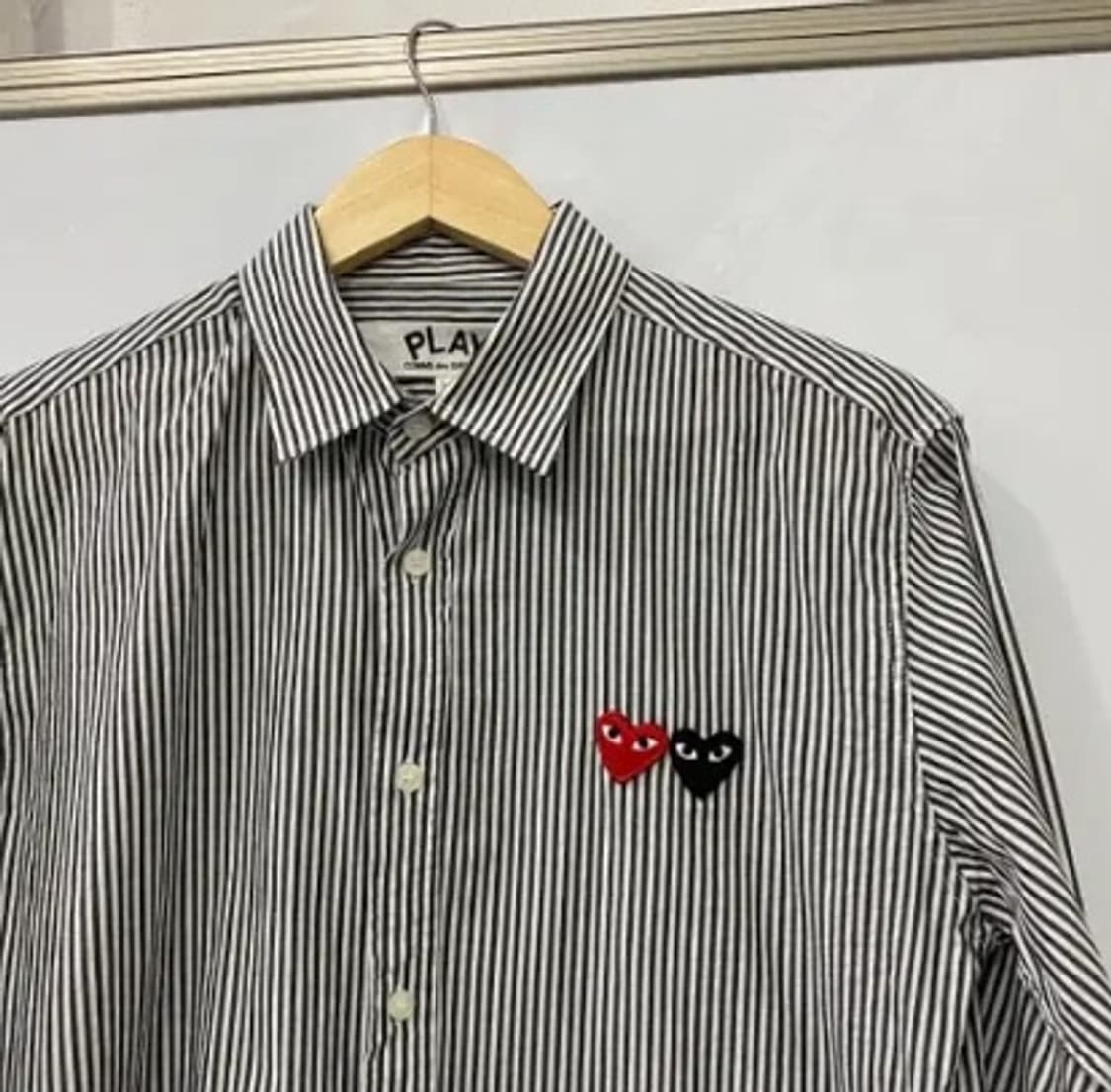 CDG 스트라이프 긴팔셔츠 (L) 상품이미지4