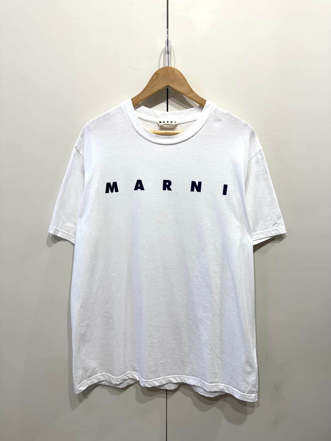 MARNI 마르니 로고 반팔 티셔츠 상품이미지1