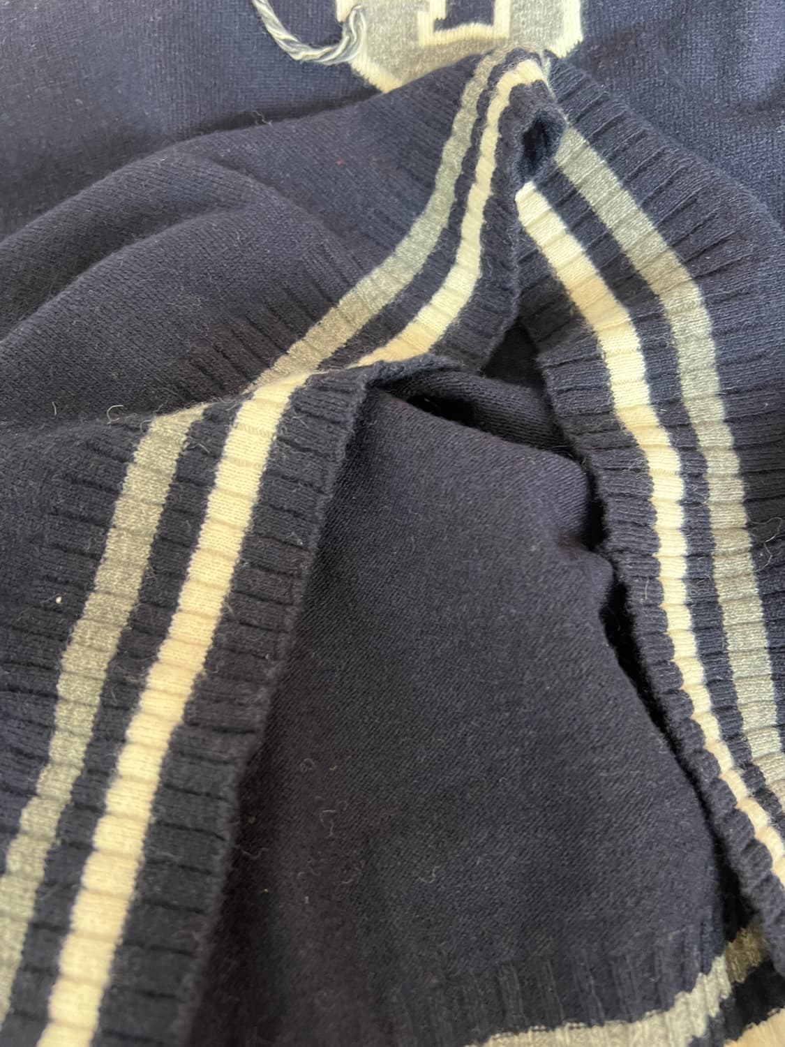 손정완 여성 네이비 울캐시미어니트 라운드니트 상품이미지6