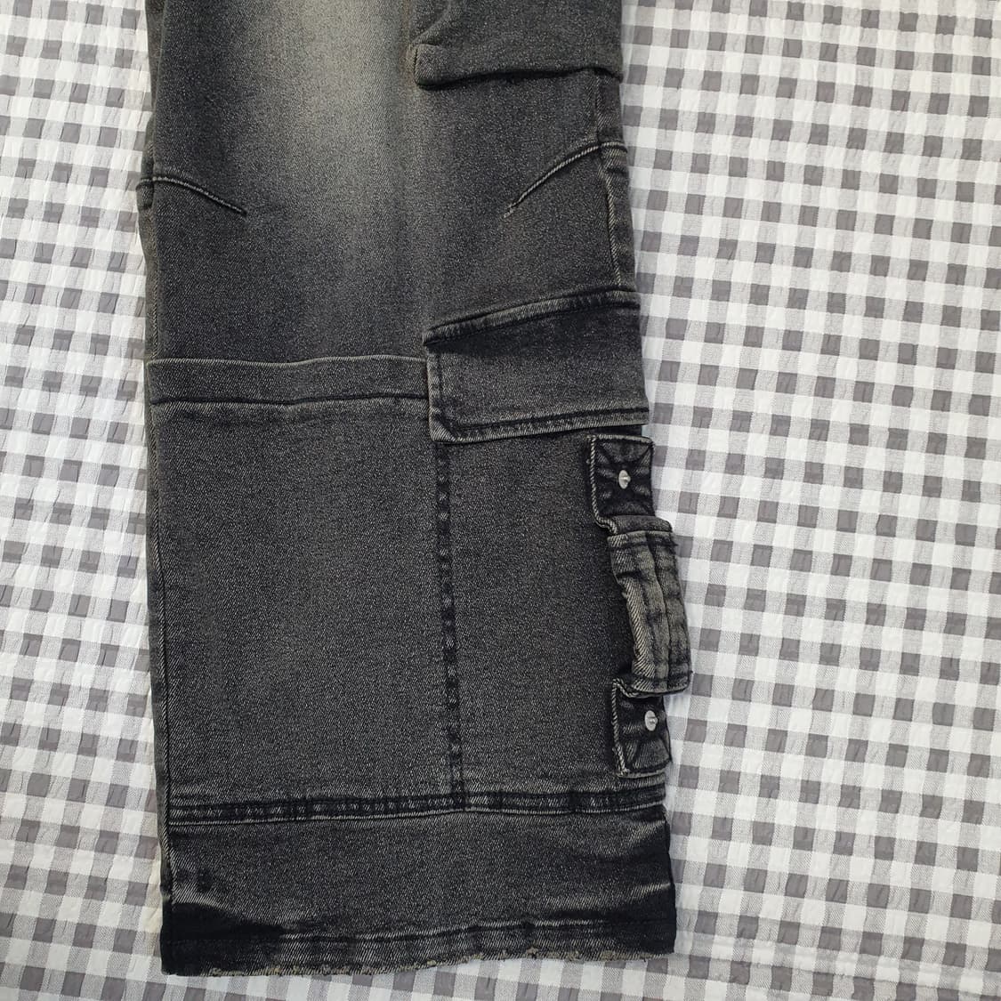 Smoke Rise 스모크라이즈 와이드 데님 청바지 남자30 상품이미지4