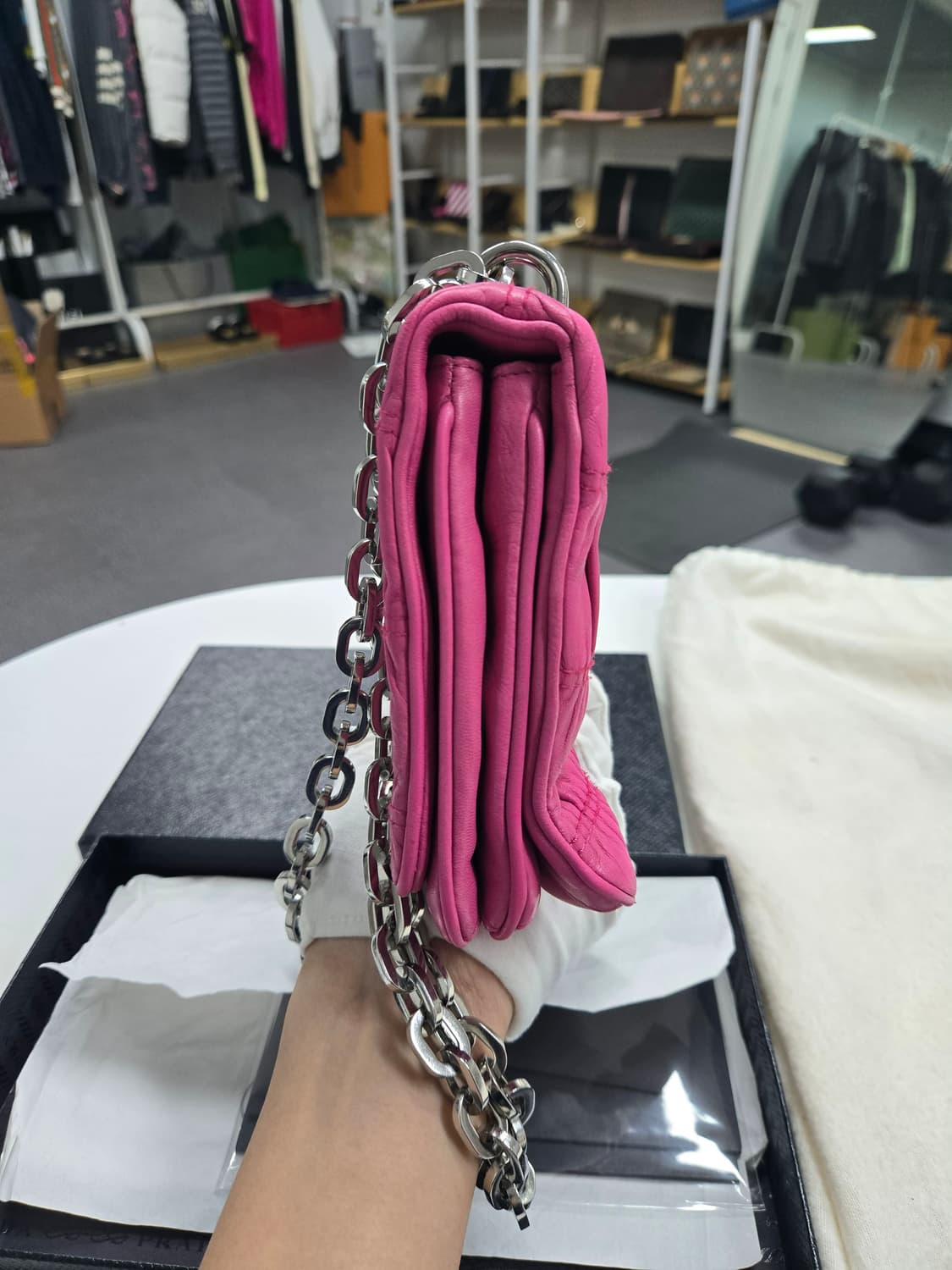 [A급컨디션]프라다 고프레 숄더백 상품이미지3