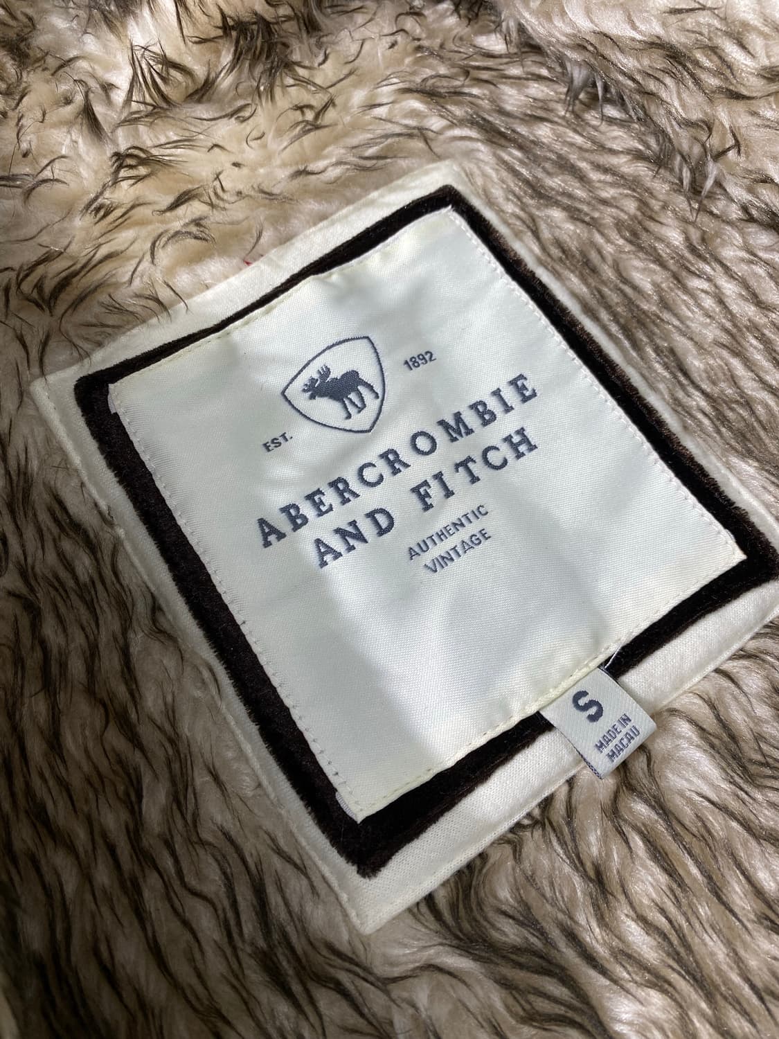 [S] Abercrombie 아베크롬비 퍼라이닝 후드집업 상품이미지8