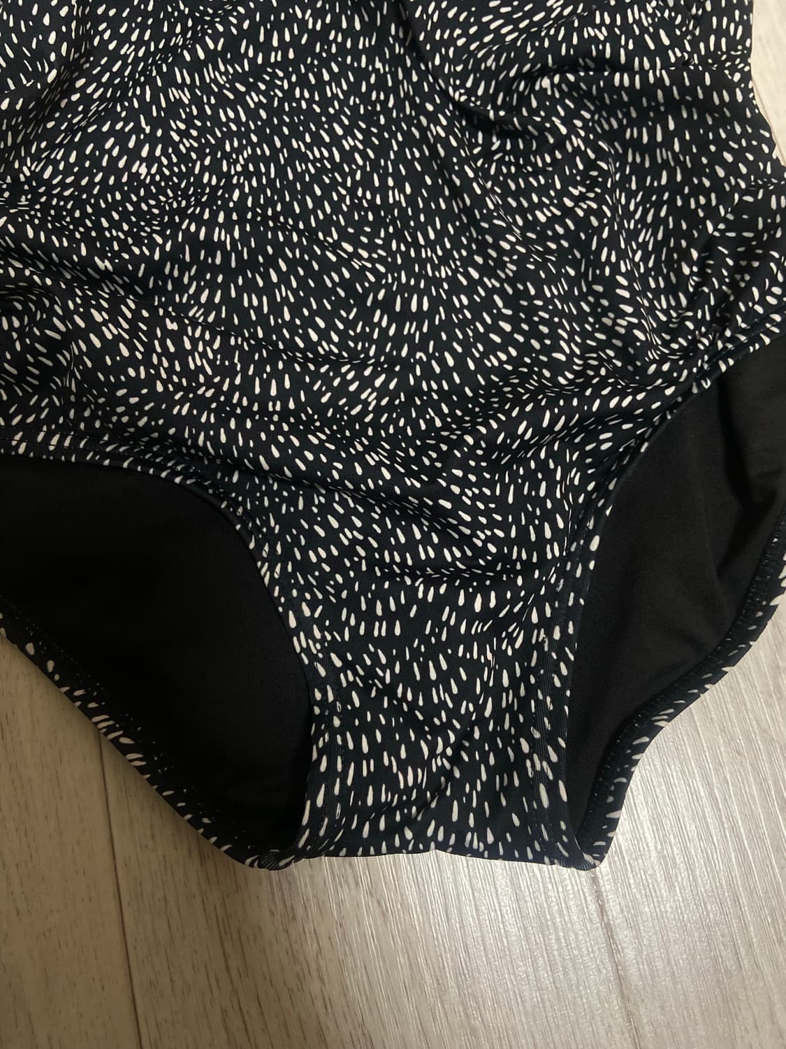 COURRI 코우리 셔링 원피스 수영복 모노키니 S 상품이미지8