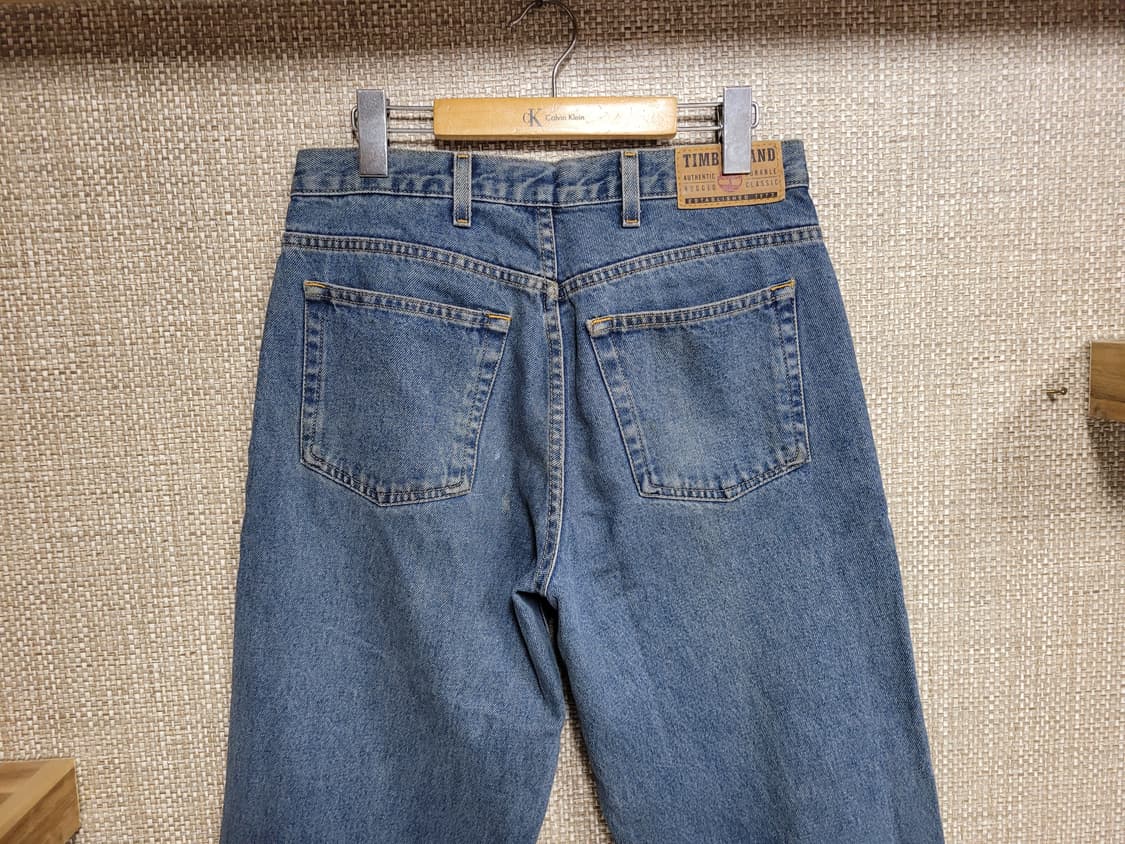 31인치 팀버랜드 와이드핏 빈티지 청바지 아메카지 올드스쿨 중청  상품이미지3