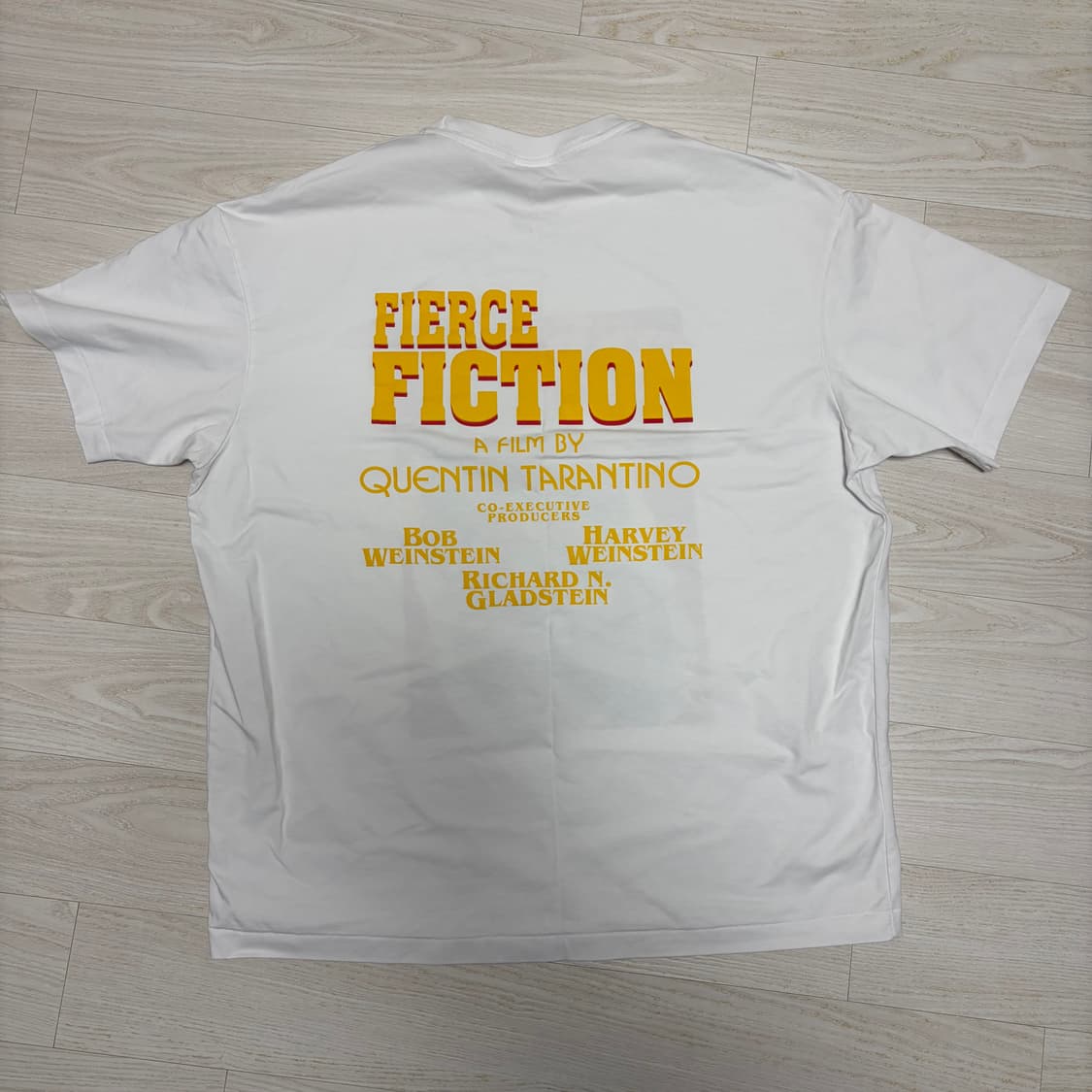피어스 펄프픽션 티셔츠 화이트m 상품이미지2