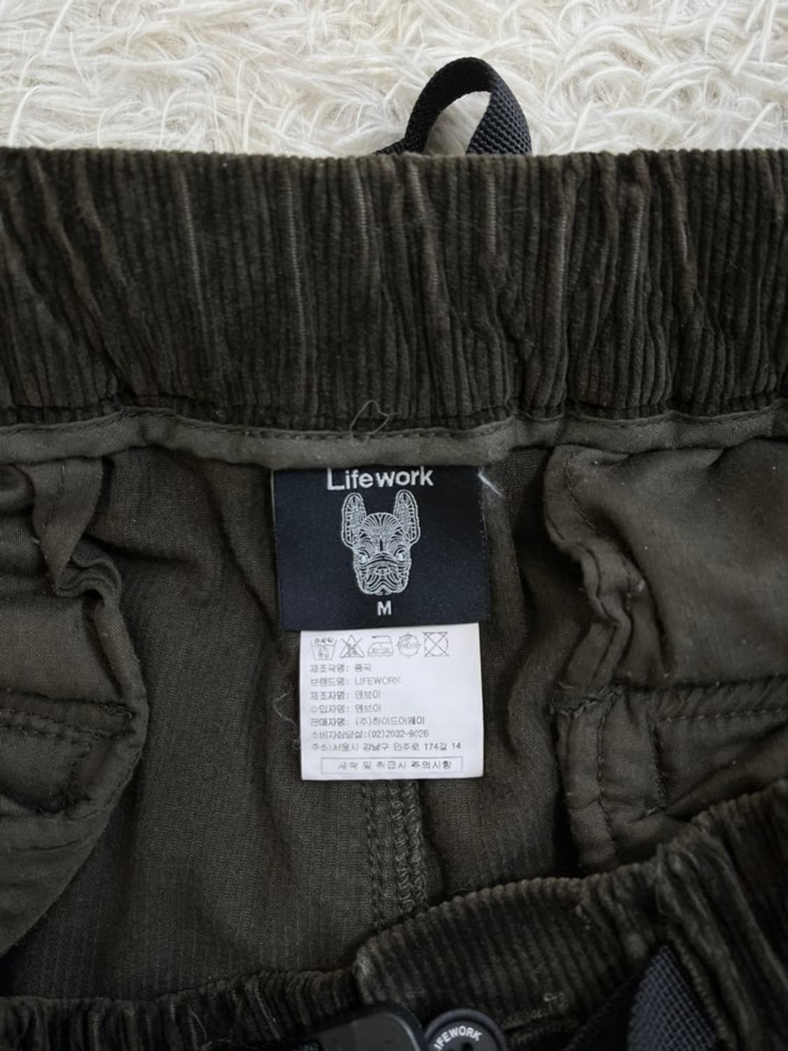 라이프워크 코듀로이 카고 팬츠/#550 상품이미지4