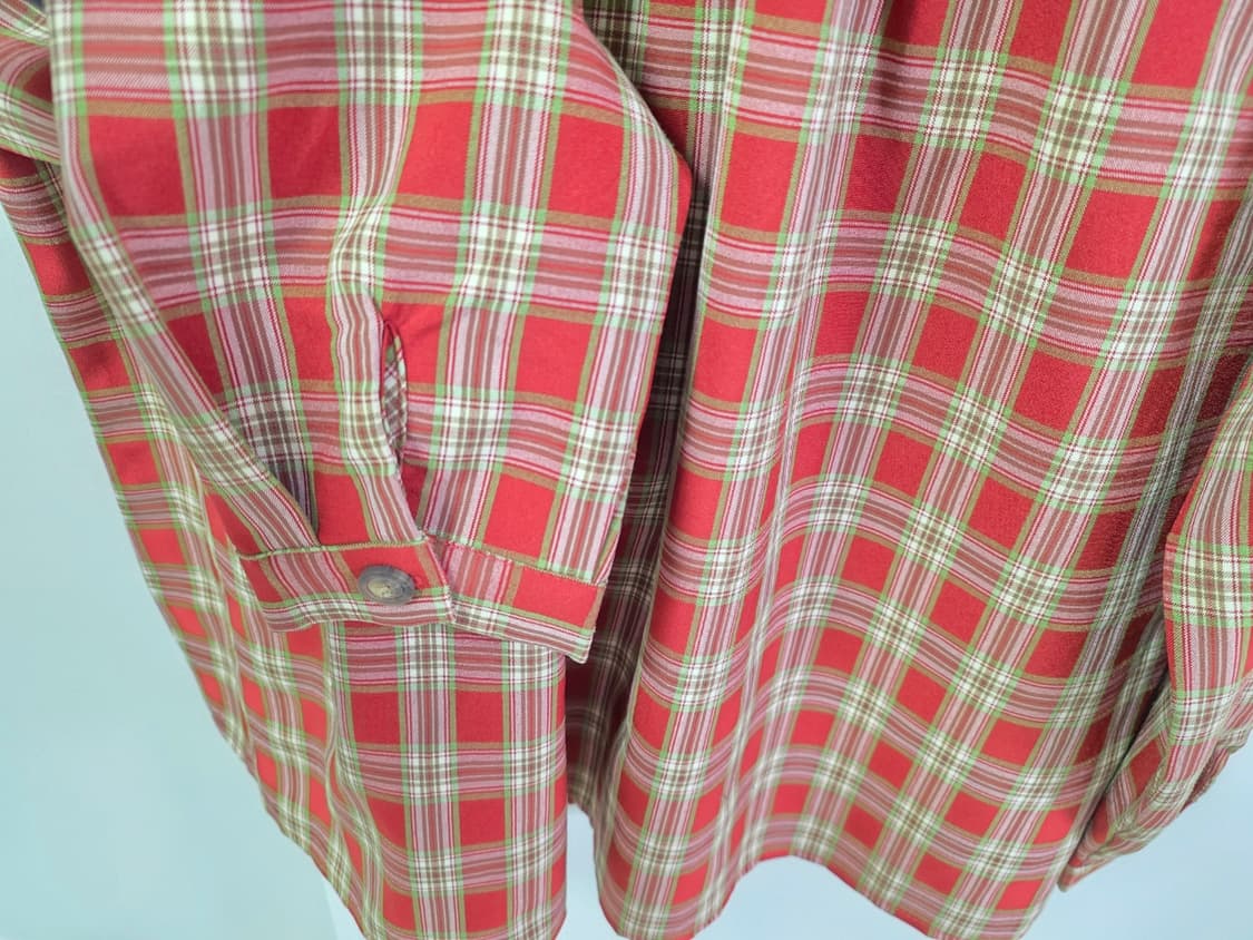 피그먼트 컬러이쁜 스퀘어넥 이색 스판  블라우스 여성 F
 상품이미지7