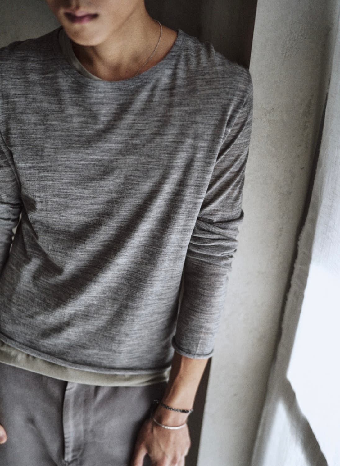 Mono prive textured wool long sleeve  상품이미지2