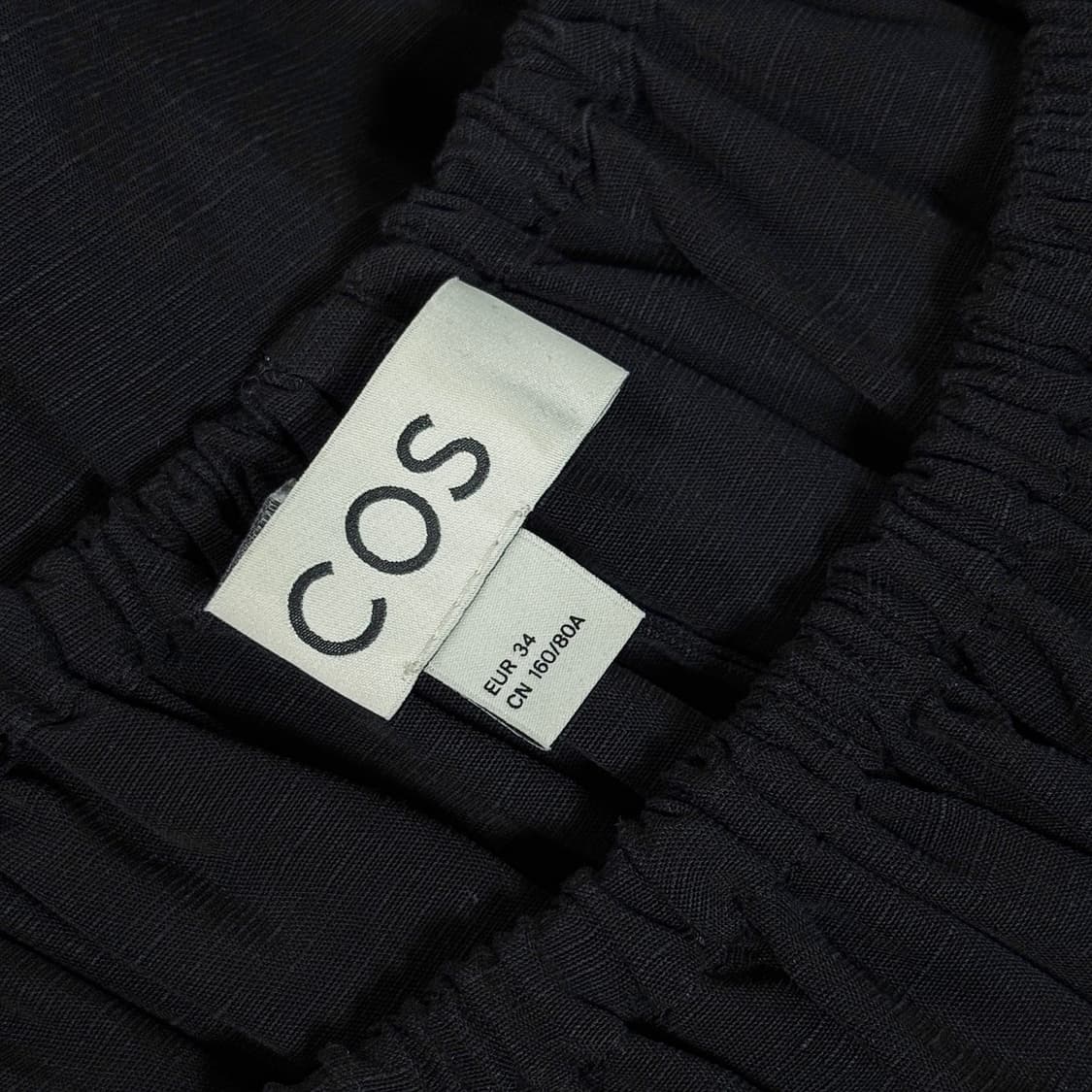 코스 COS 22 퍼프 셔링 반팔 원피스 상품이미지3